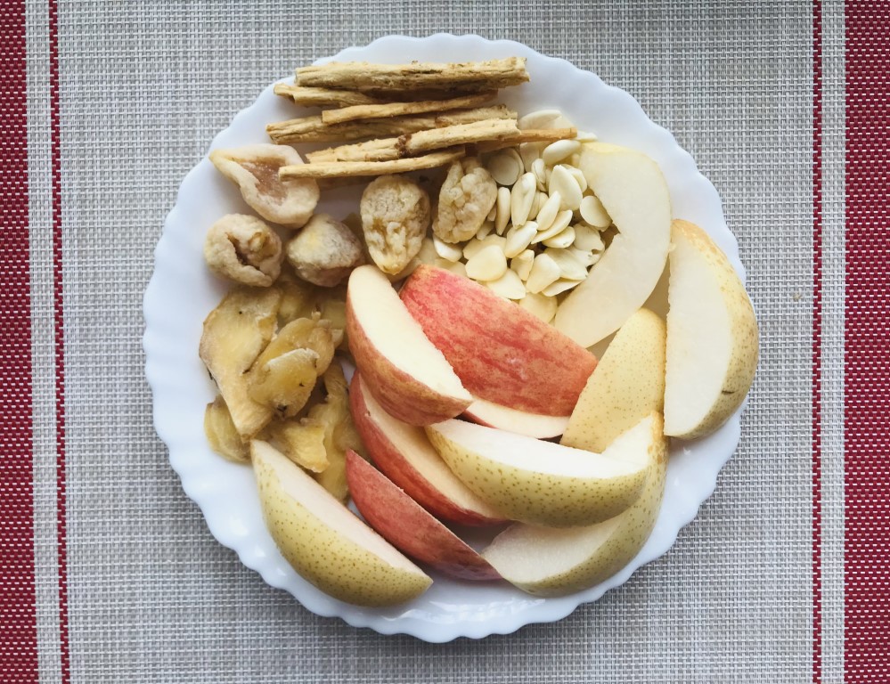Sha Shen, Yu Zhu and Three-Fruit Soup