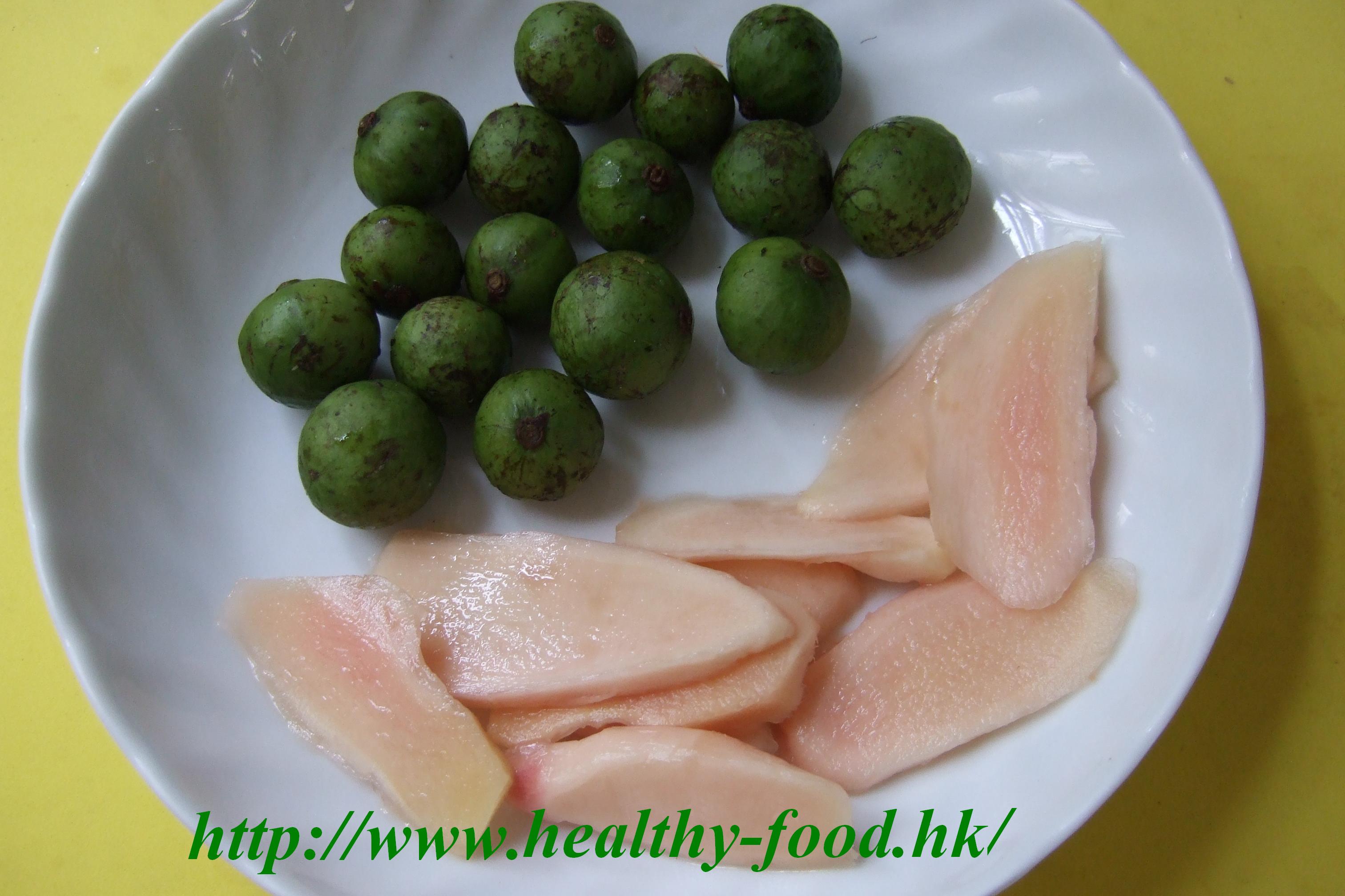 Soy-Sauce Pickled Chinese Olives (Yan Nin)