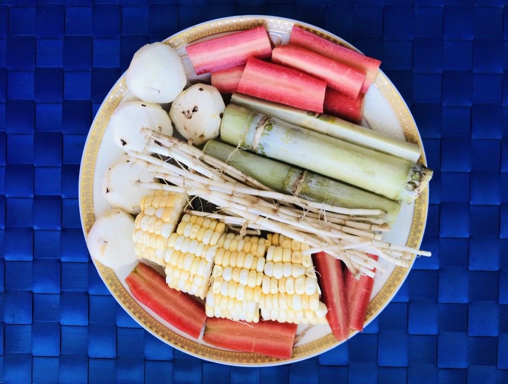 Imperata Root, Sugarcane, Water Chestnut and Corn Water