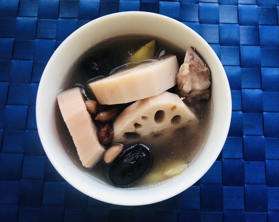 Lotus Root, Peanut and Pork Bone Soup
