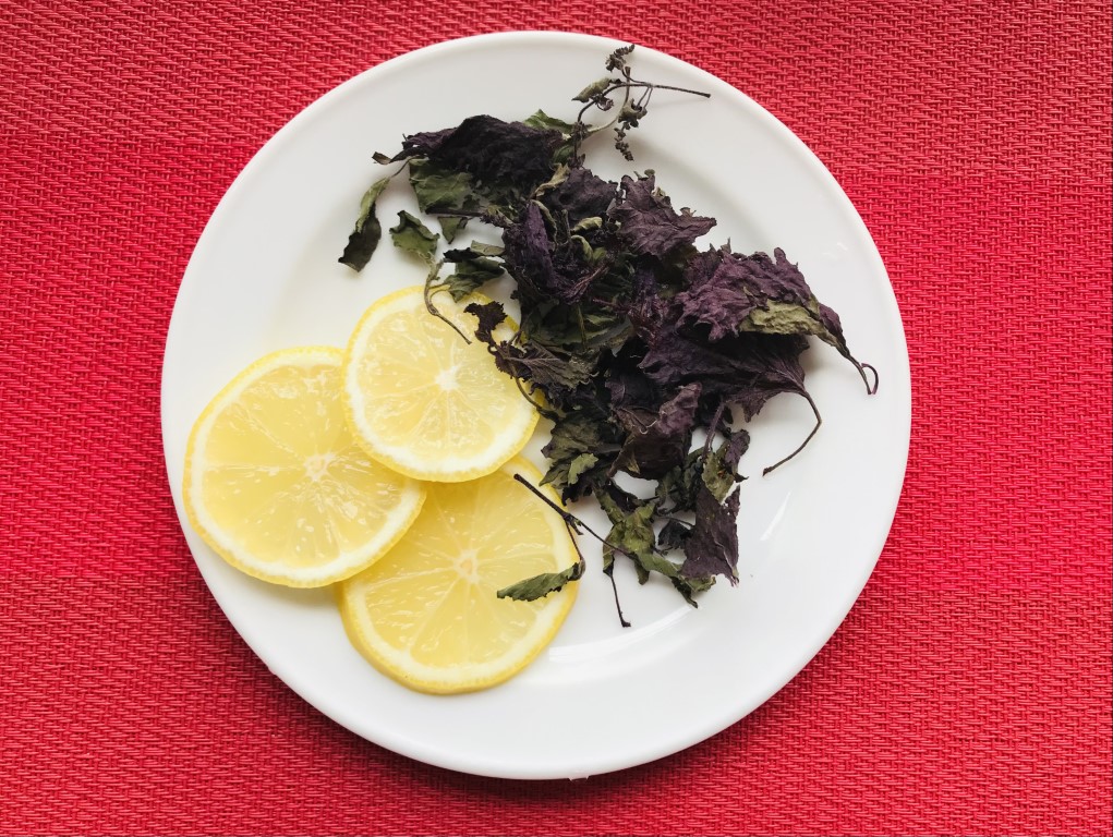 Perilla Leaf, Lemon and Honey Tea