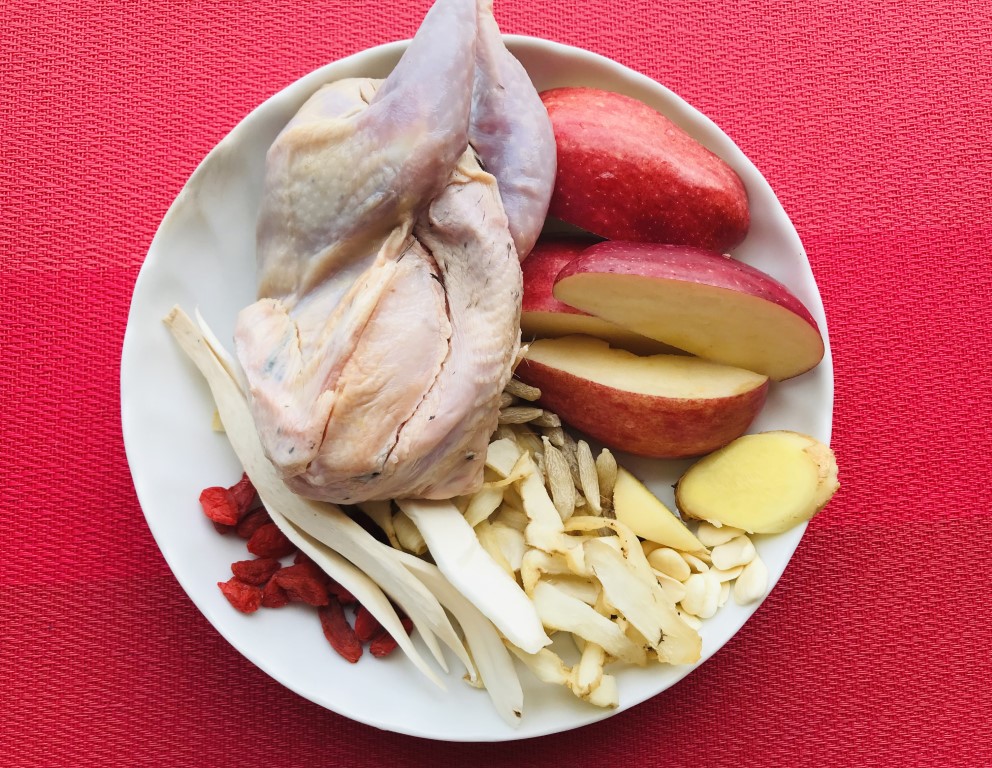 Chinese Yam, Goji, Polygonatum, Mai Dong and Quail Soup
