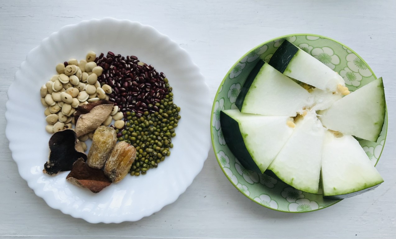 Three-Bean Winter Melon Soup