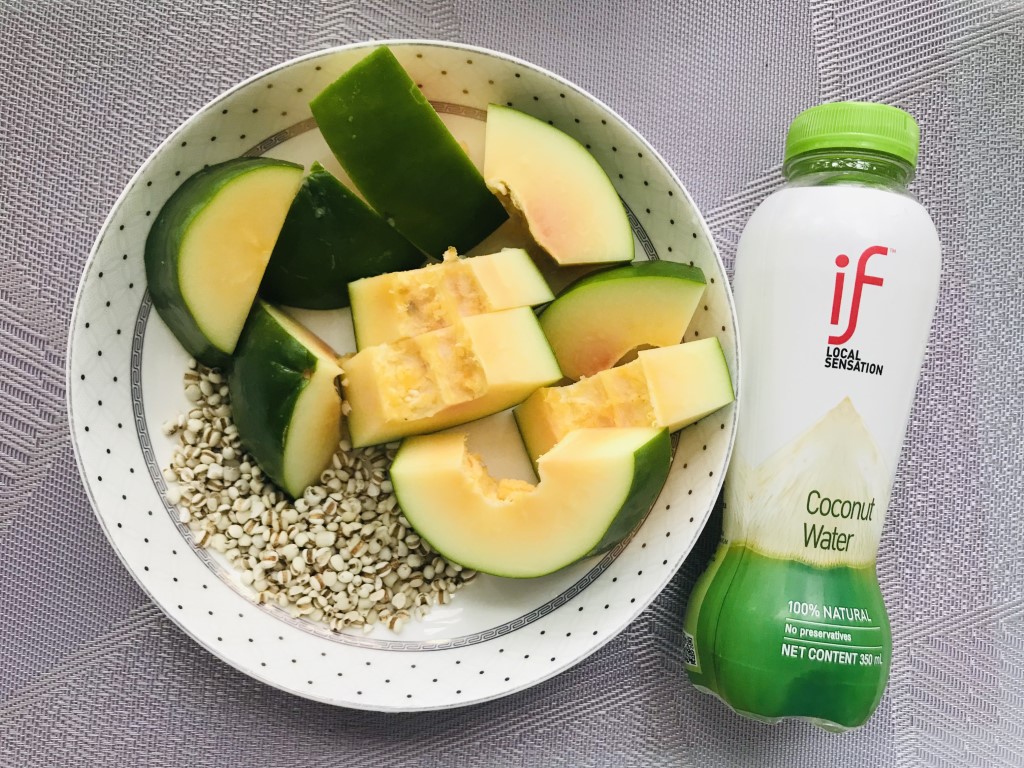 Green Papaya, Job's Tears & Coconut Water
