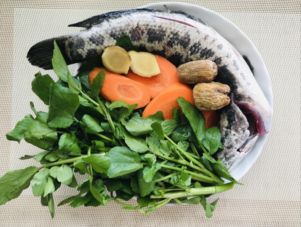 Watercress & Snakehead Fish Soup