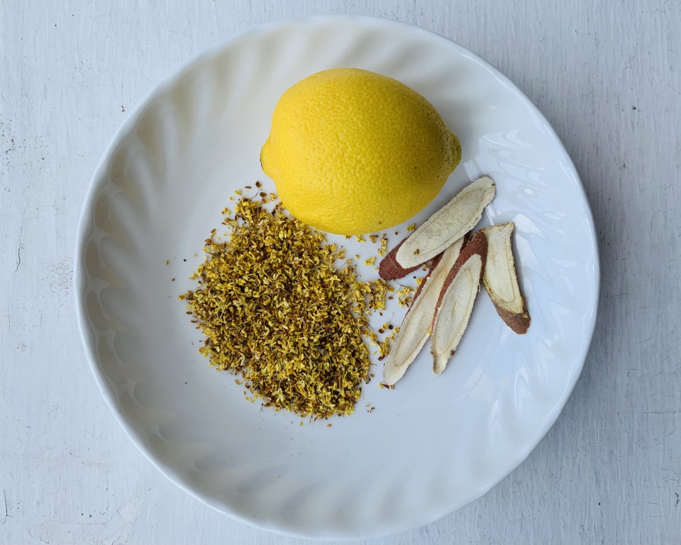 Lemon, Osmanthus and Licorice Tea