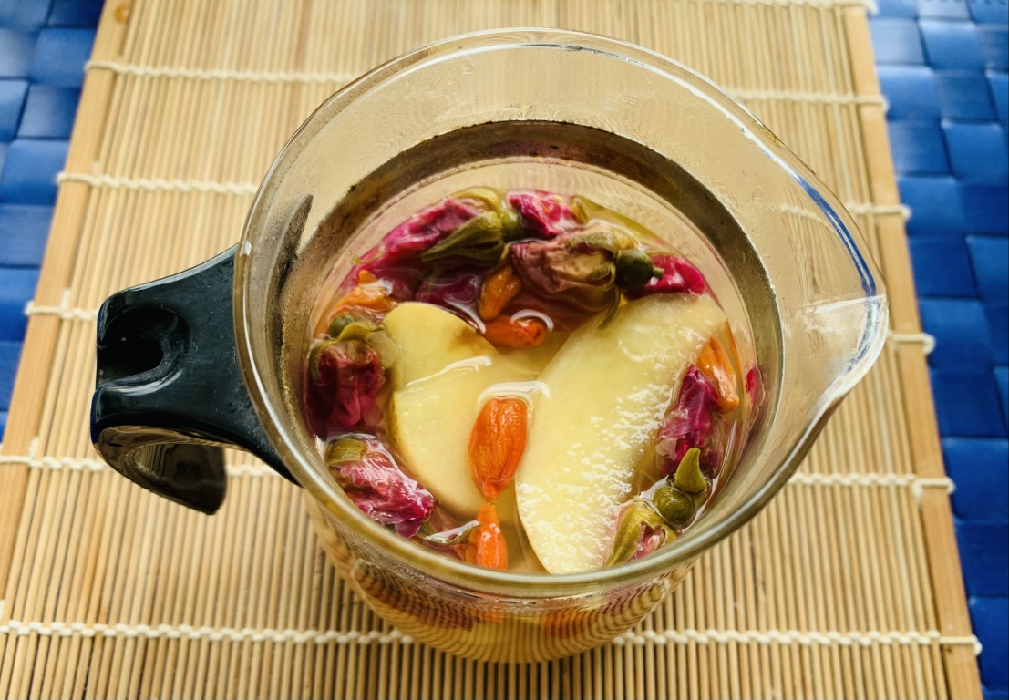 Rose, Goji, Tangerine Peel and Apple Tea