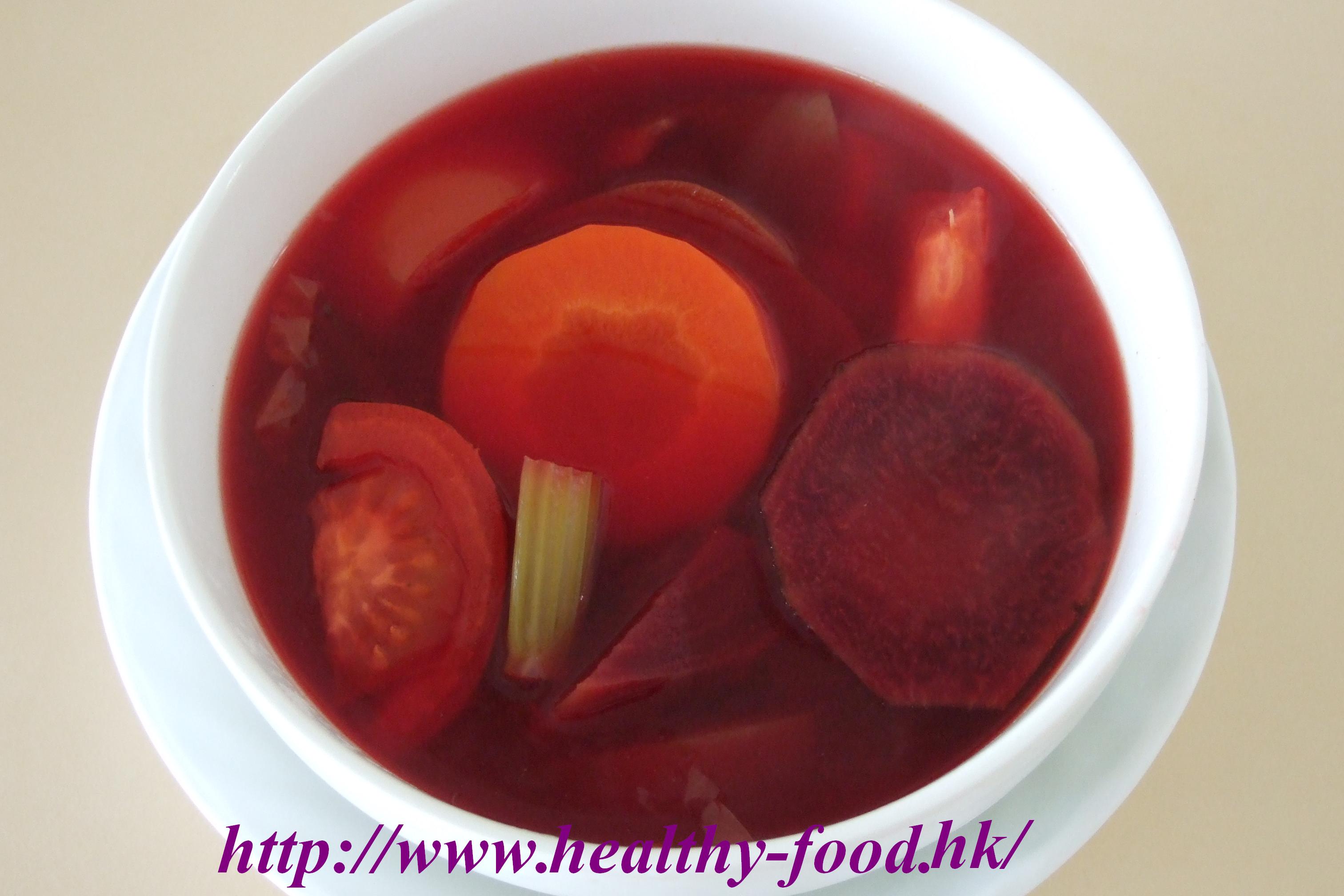 Beetroot Vegetable Soup