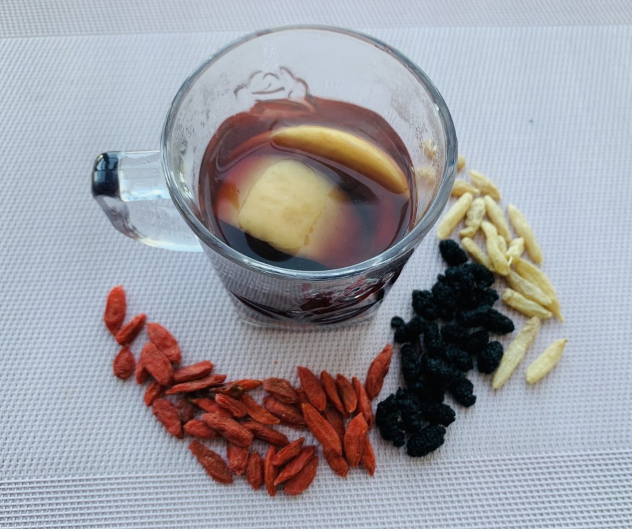 Ophiopogon, Mulberry, Goji & Apple Tea