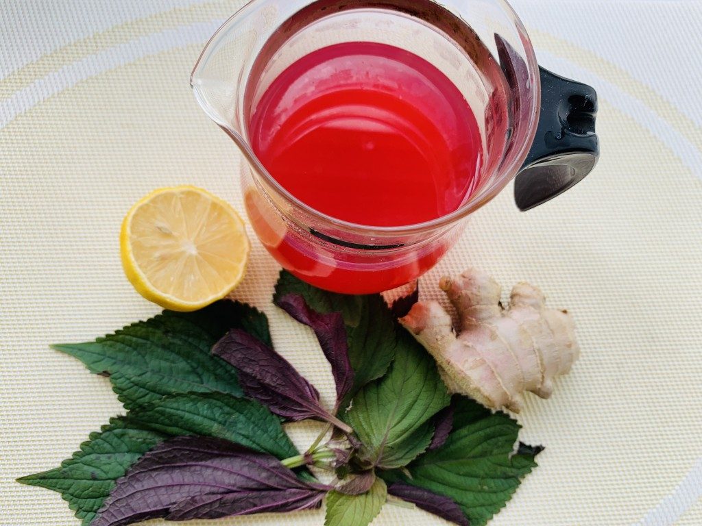 Perilla Leaf, Lemon and Honey Tea