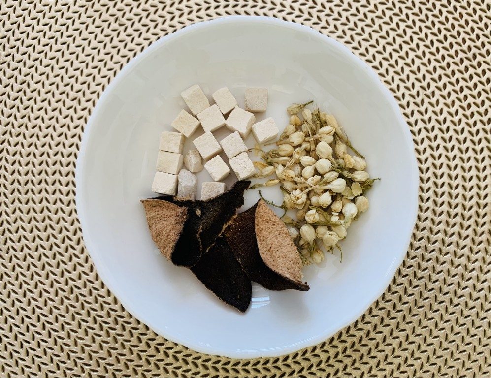 Jasmine, Poria and Dried Tangerine Peel Tea