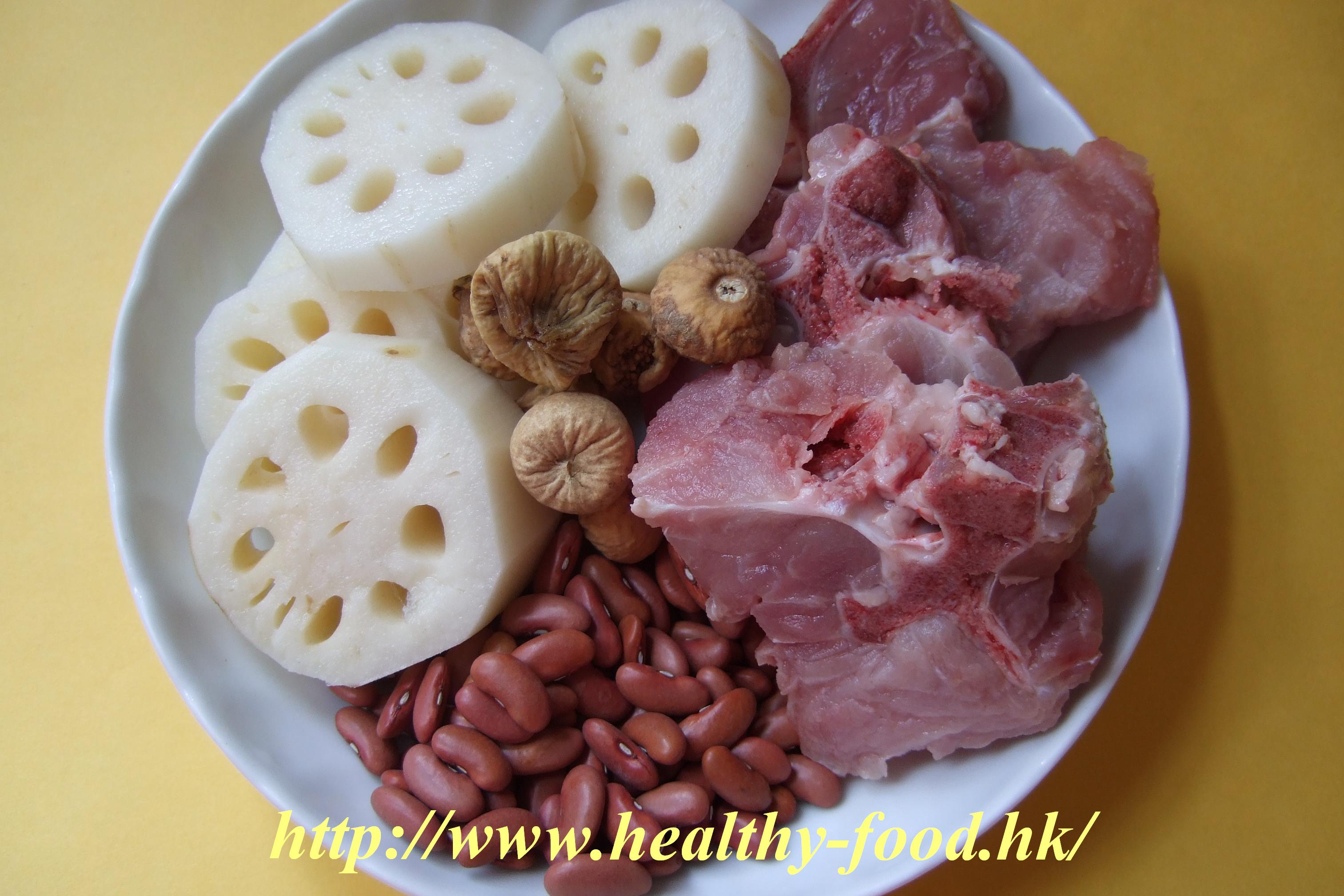 Lotus Root, Red Kidney Bean and Pork Tailbone Soup