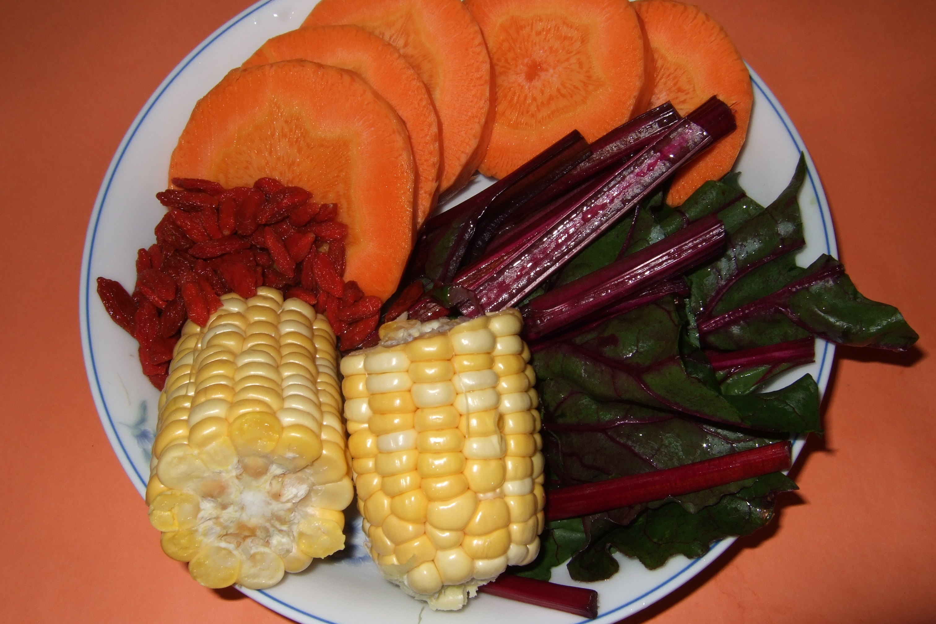 Beetroot, Goji and Carrot Soup