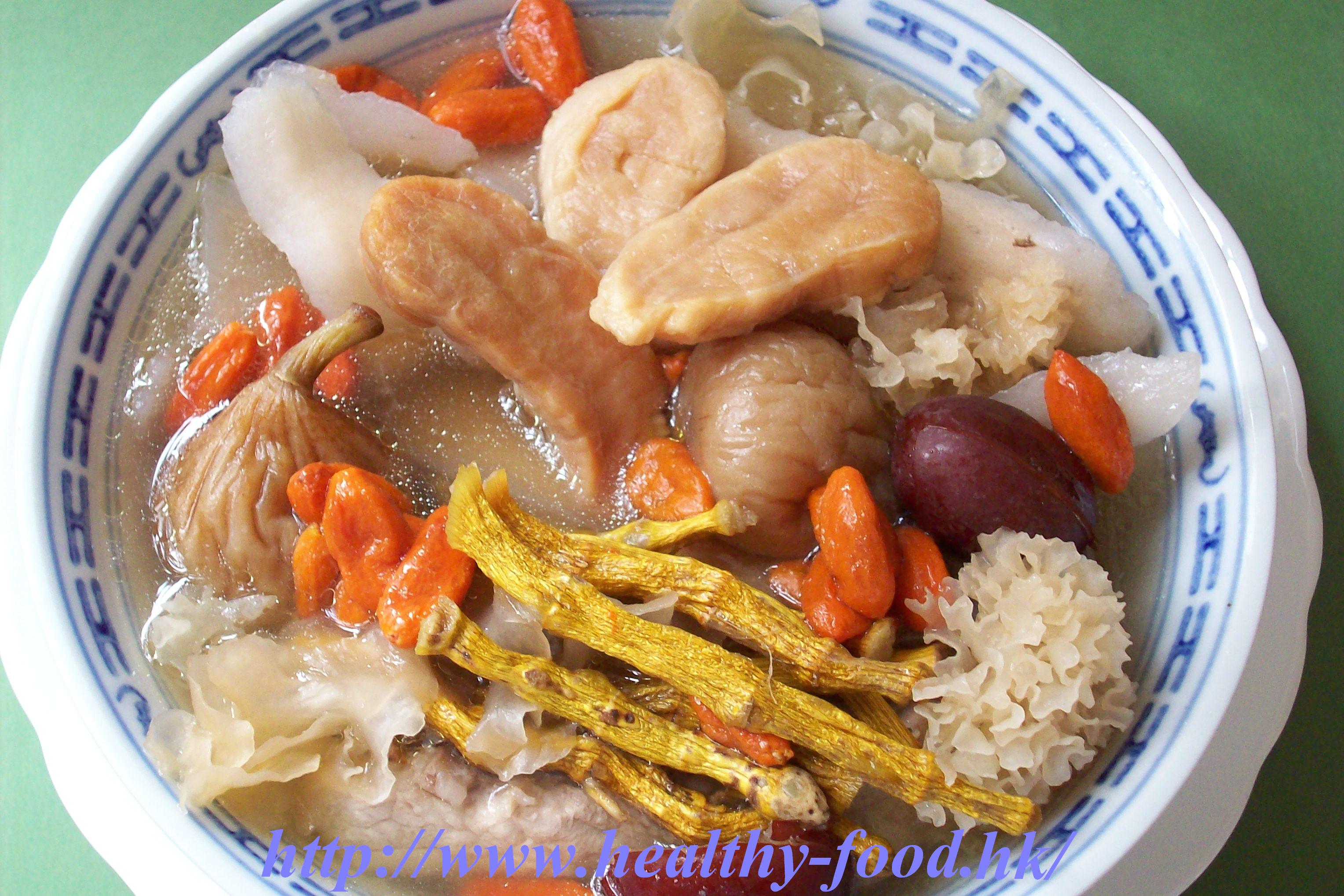 Chinese Yam, Goji, Dendrobium and Mussel Soup