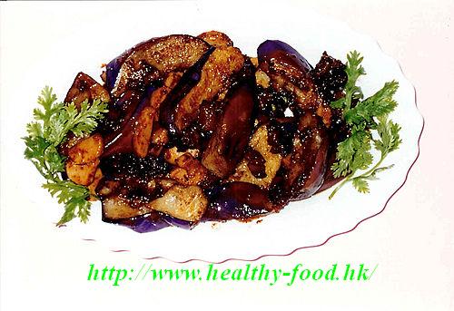 Braised Eggplant with Broad Bean Paste