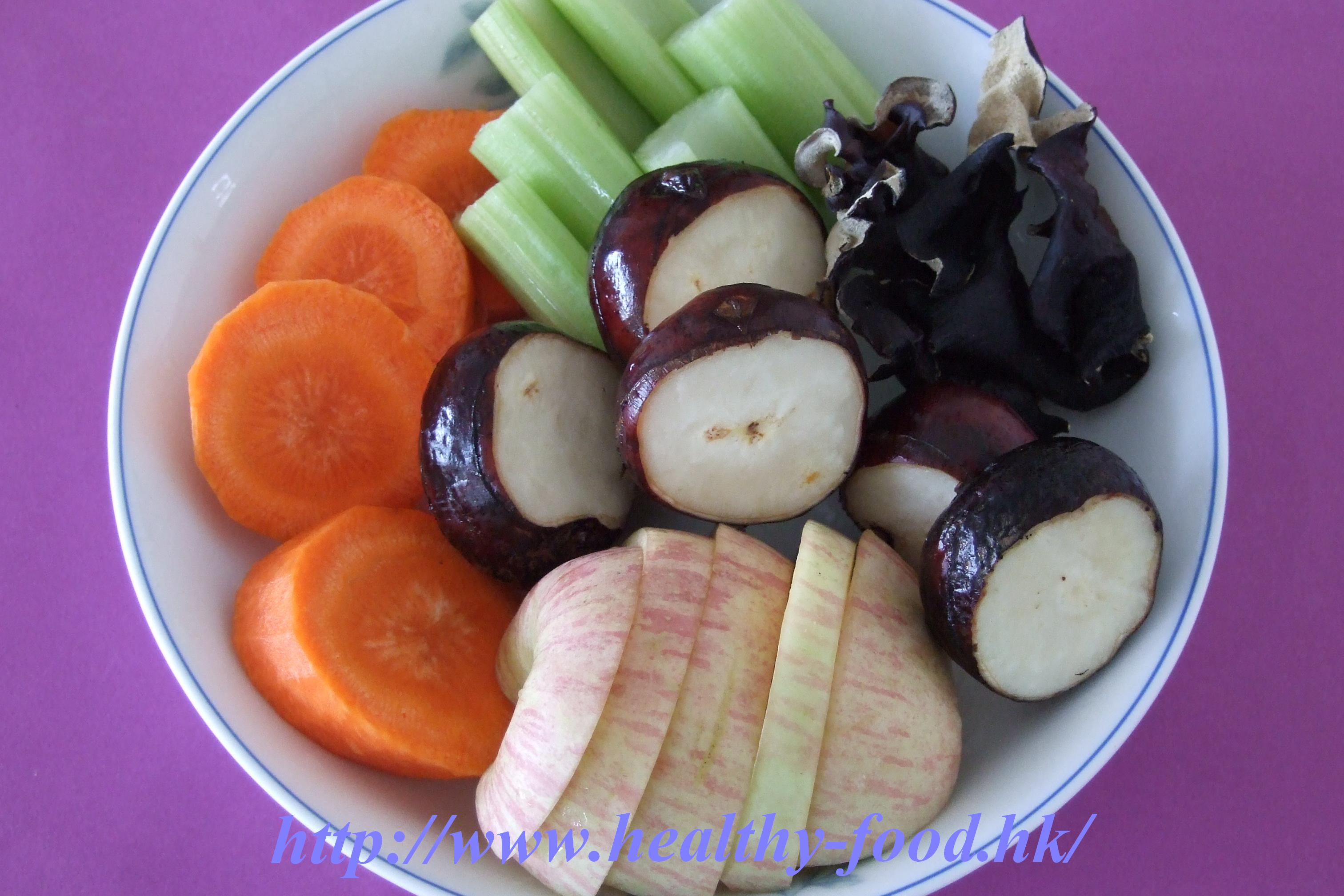 Apple and Mixed-Vegetable Soup