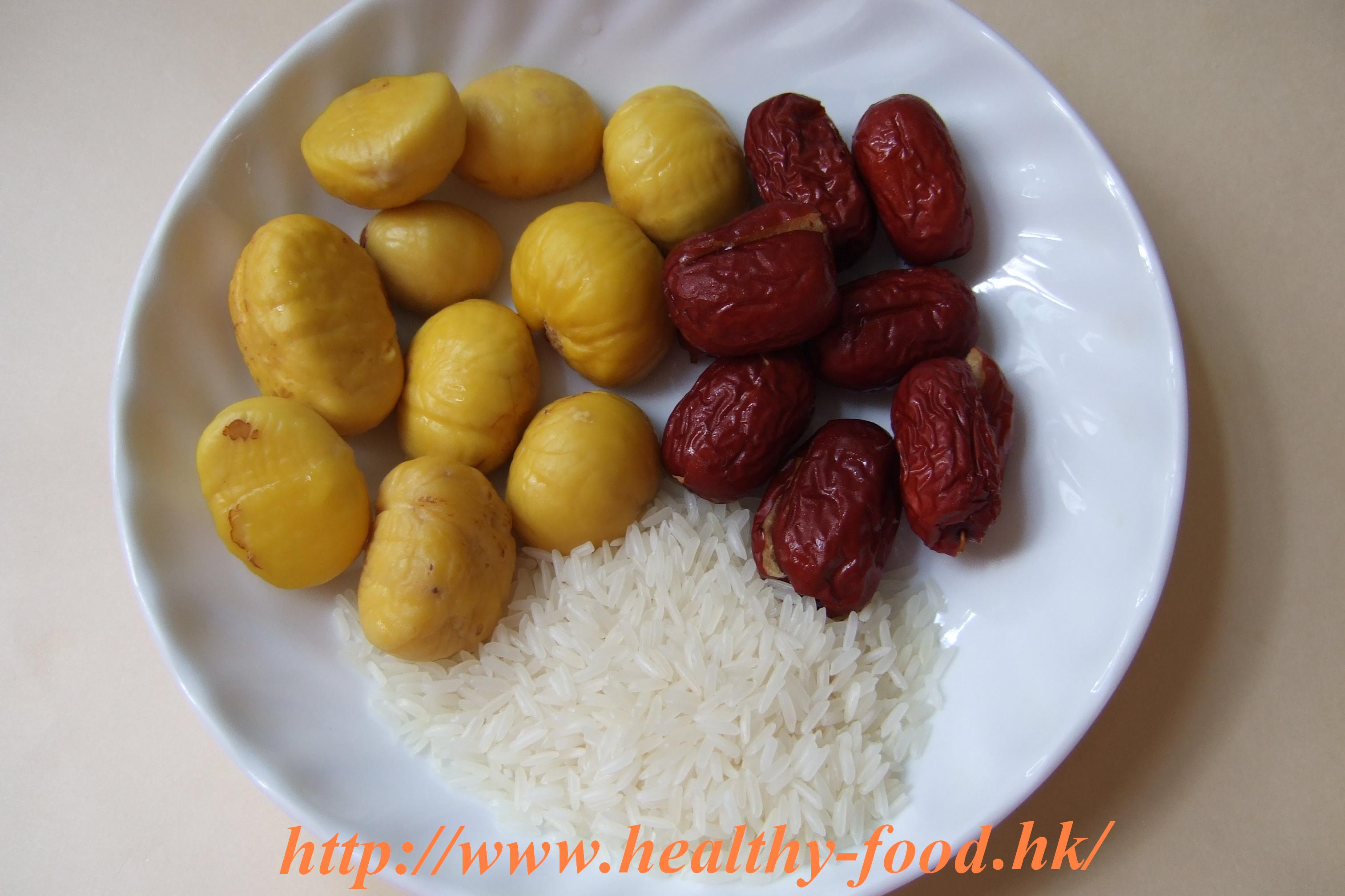 Chestnut and Red Date Congee