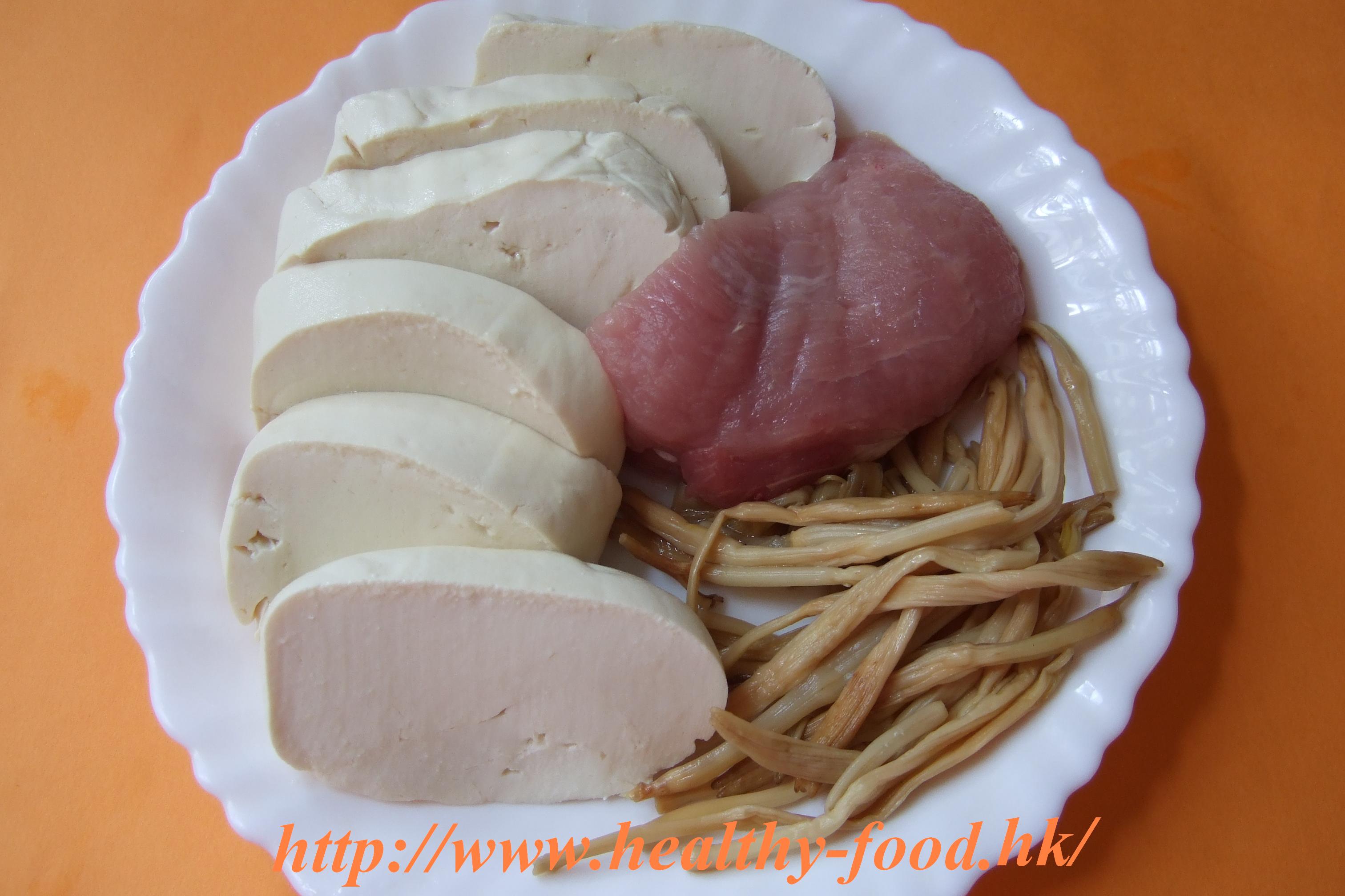 Daylily, Tofu, and Lean Pork Soup