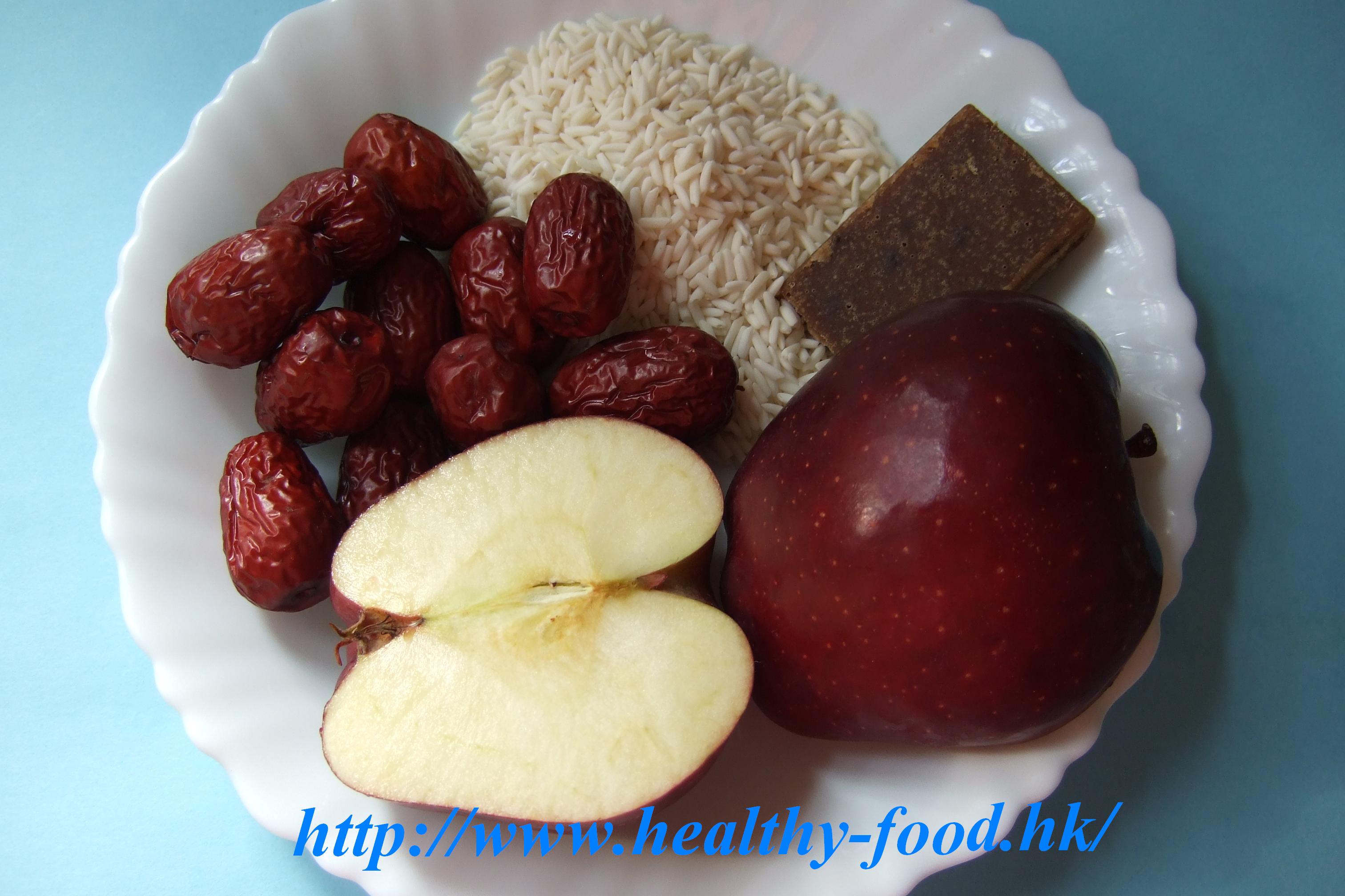 Apple, Red Date and Glutinous Rice Sweet Congee