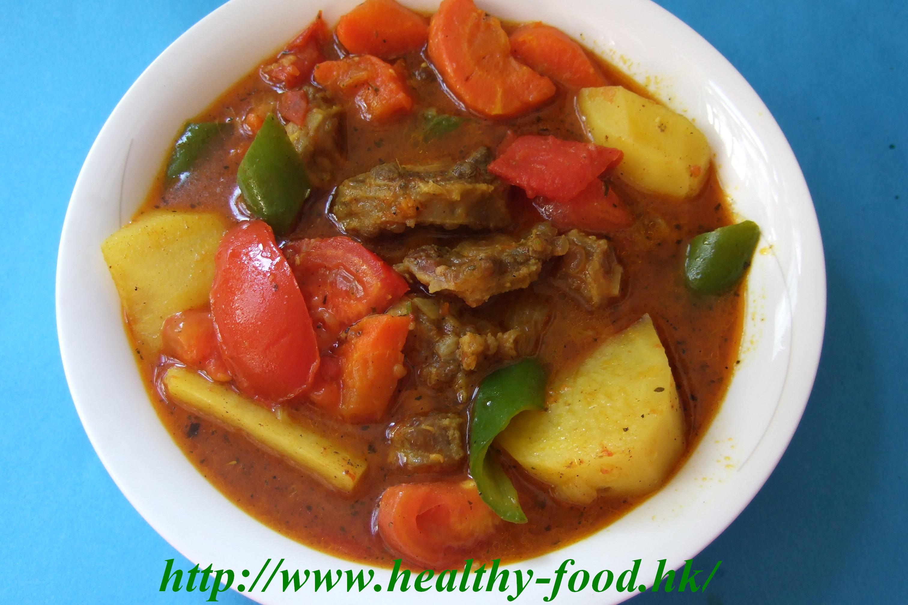 Braised Curry Beef Shank with Potato