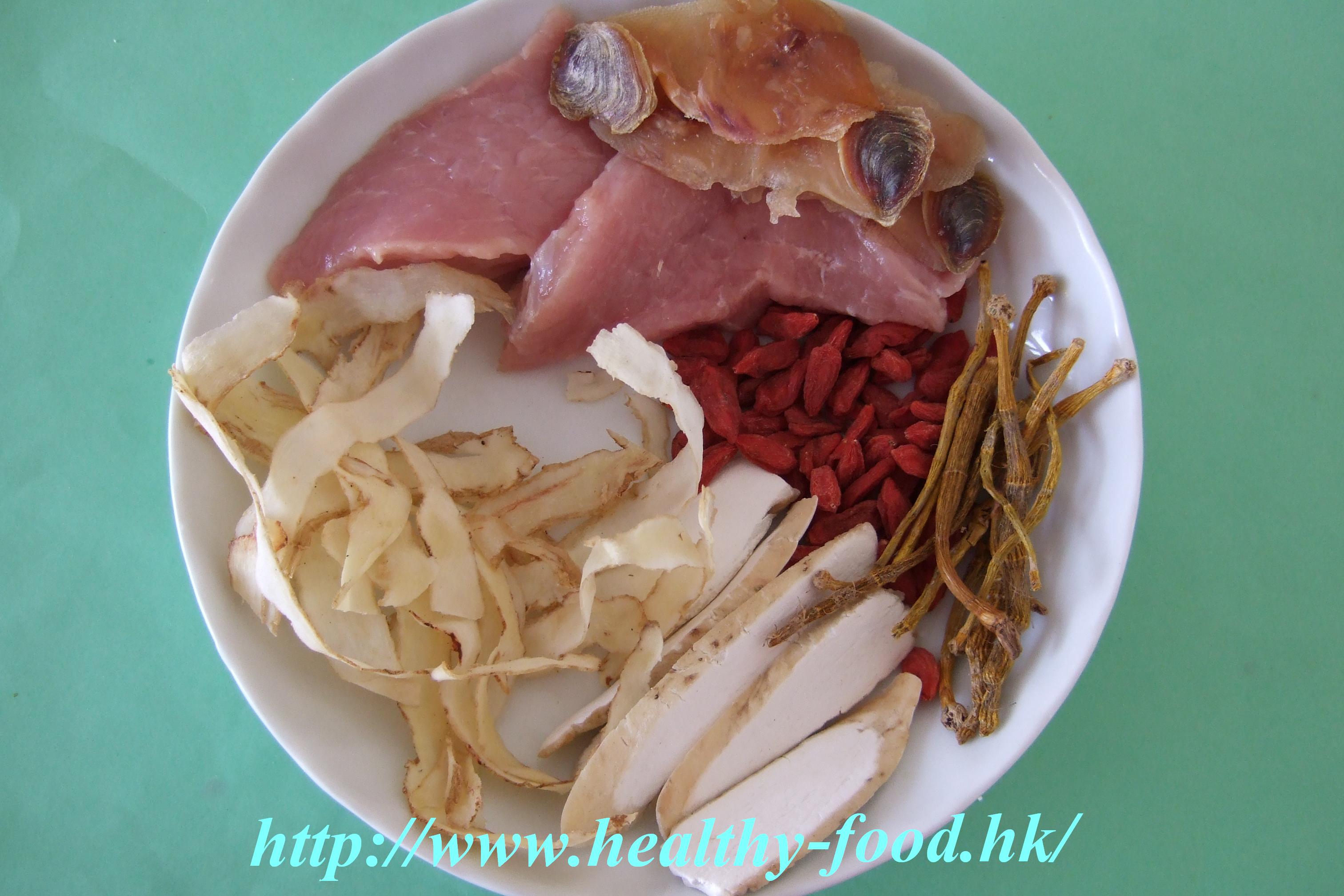 Chinese Yam, Yu Zhu, Shi Hu and Dried Conch Soup