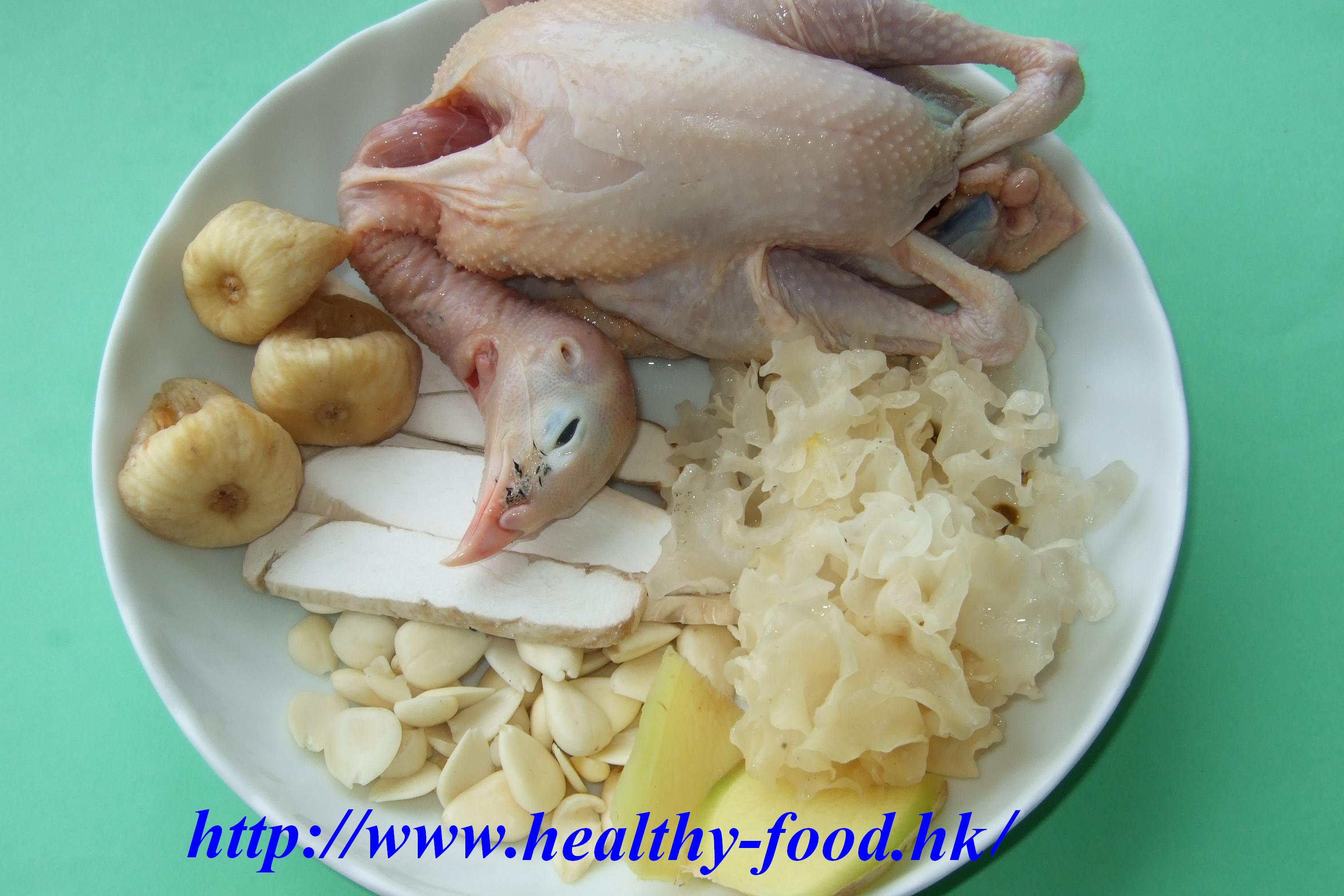 Chinese Yam, Snow Fungus and Partridge Soup