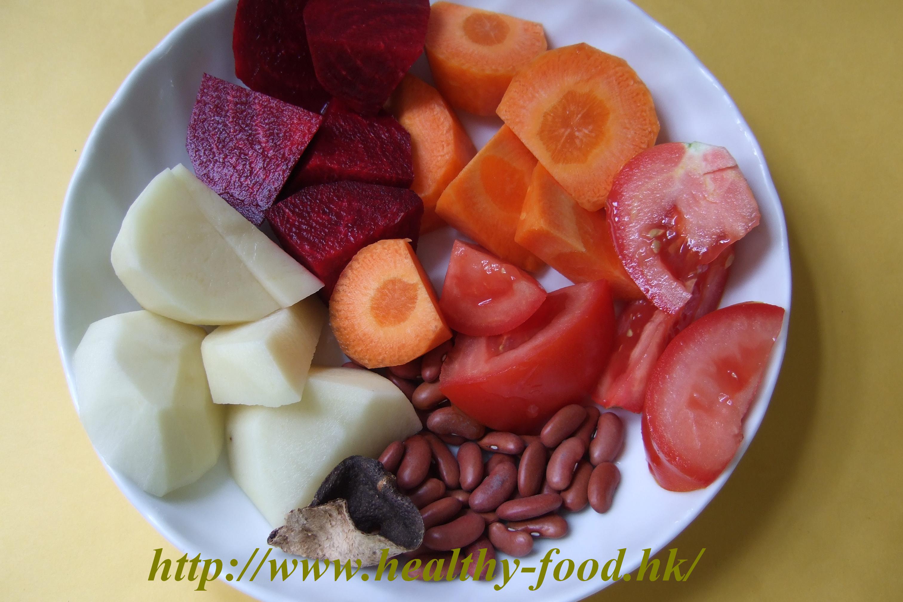 Beetroot and Red Kidney Bean Soup