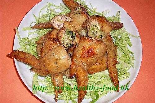 Bean Curd Stick Braised Lamb Belly, and Stuffed Chicken Wings