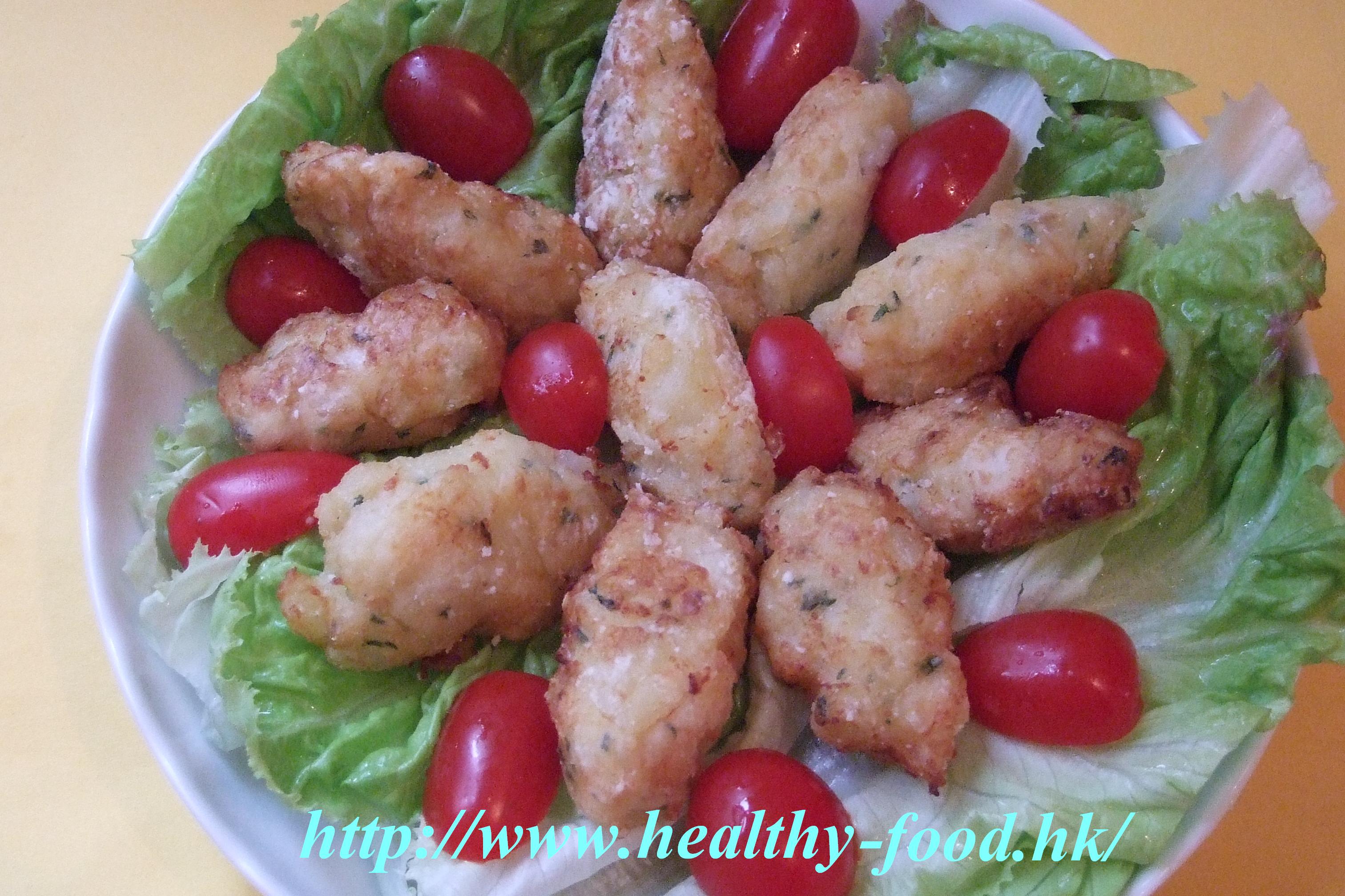 Shrimp and Herb Mashed-Potato Balls
