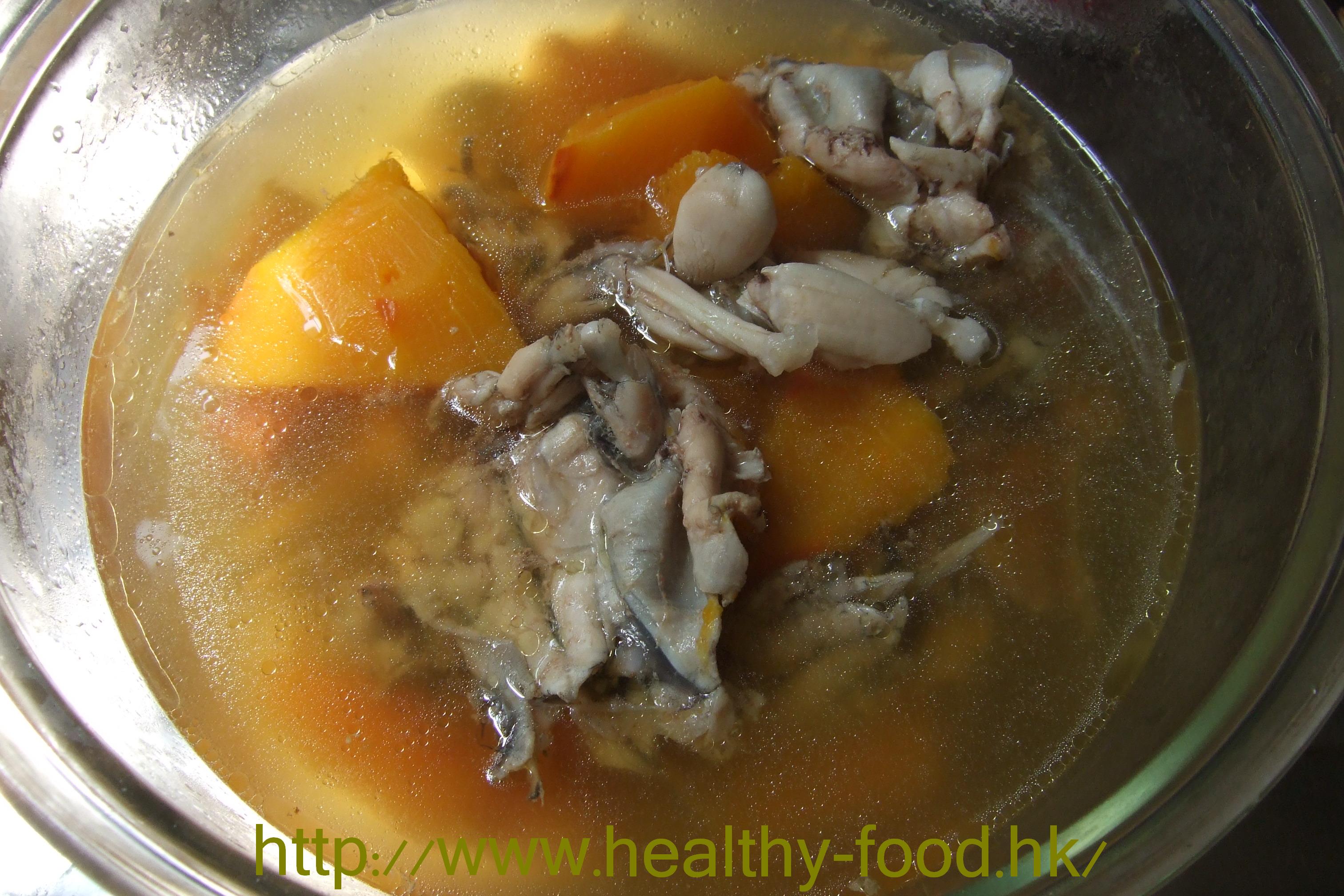 Pumpkin and Frog Soup