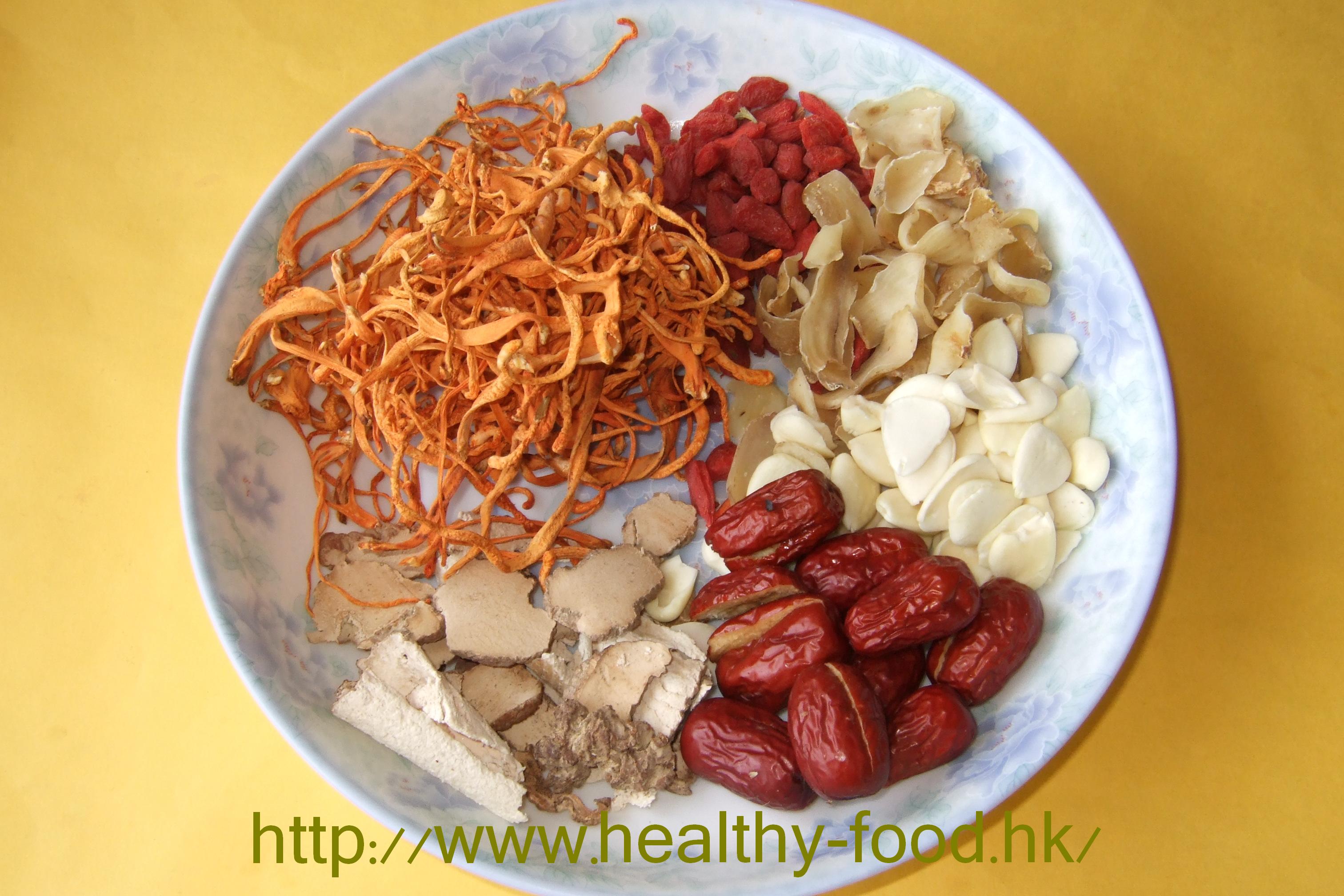Cordyceps Flower, Lingzhi and Almond Soup