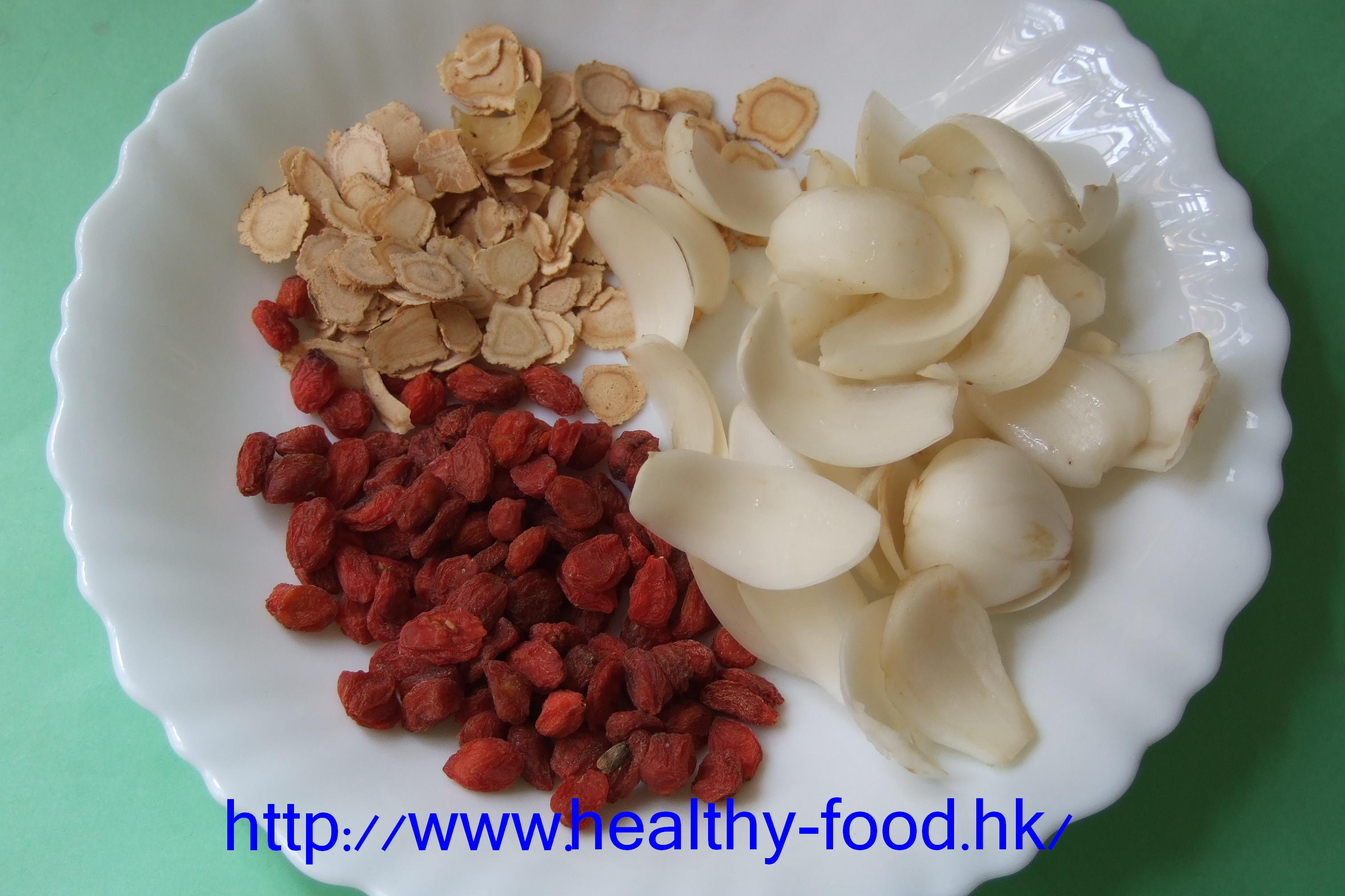 American Ginseng, Goji & Lily Bulb Lean Pork Soup