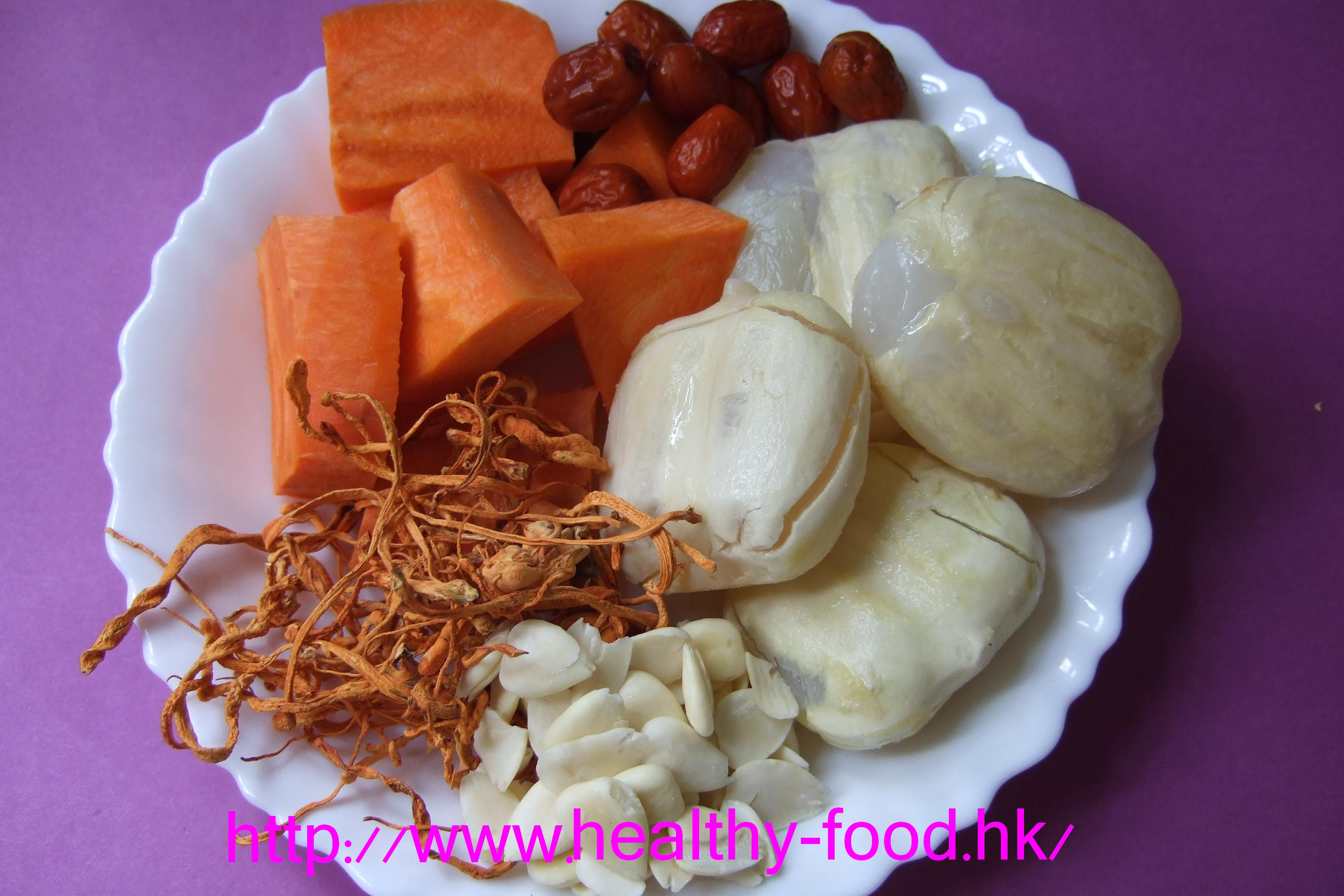 Cordyceps Flower, Palm Fruit & Carrot Soup