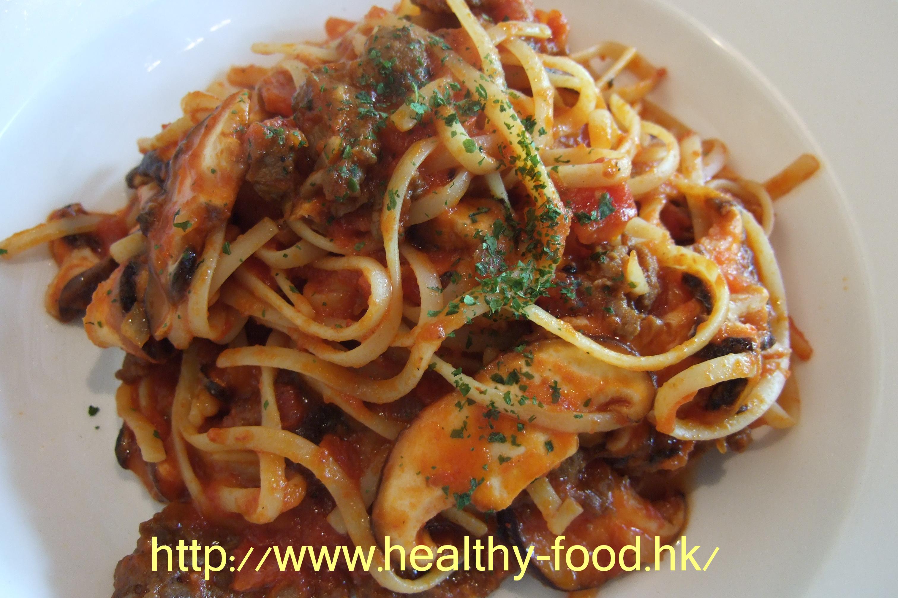 Tomato Beef & Herb Spaghetti