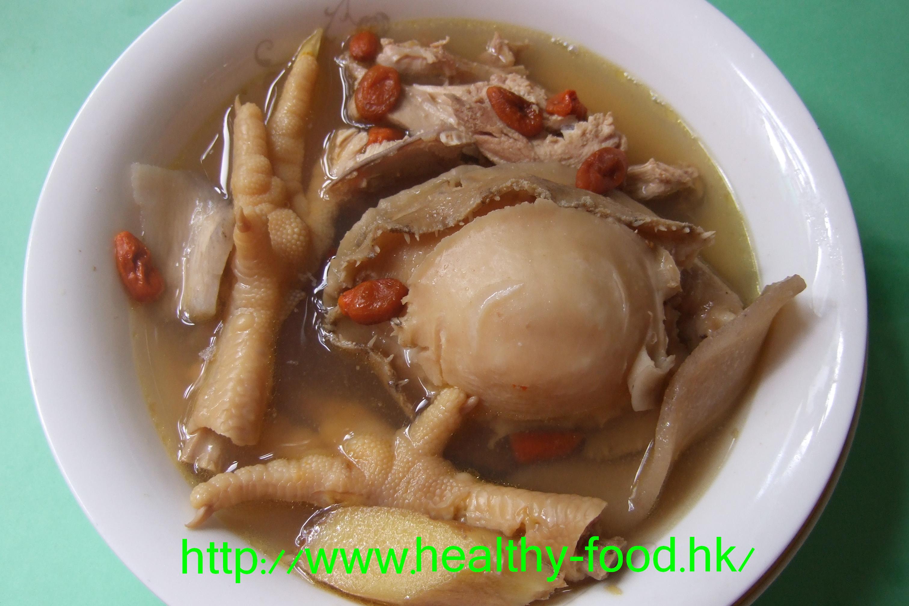 Chinese Yam, Goji & Fresh Abalone Chicken Soup