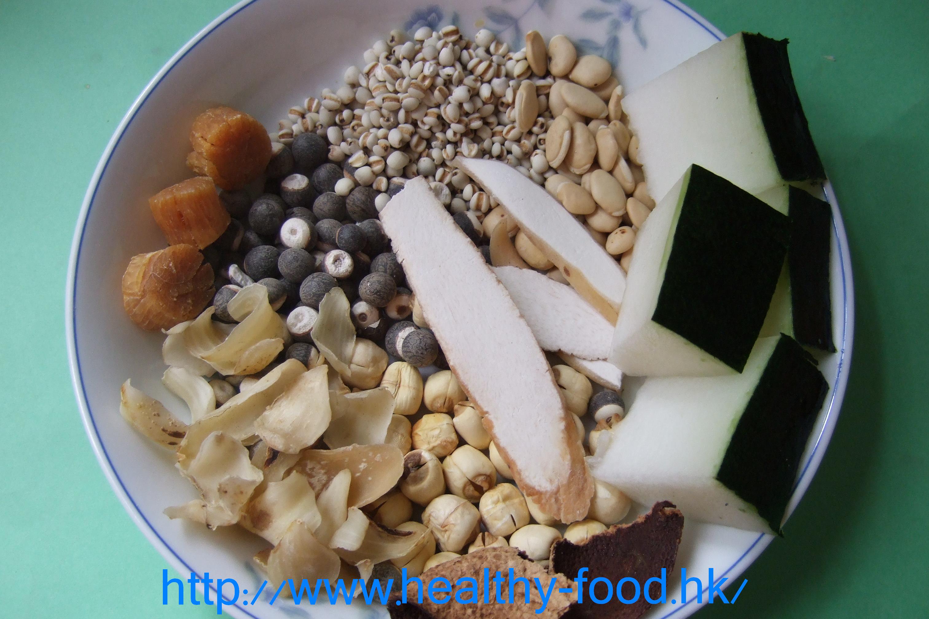 Eight-Treasure Winter Melon and Dried Scallop Soup