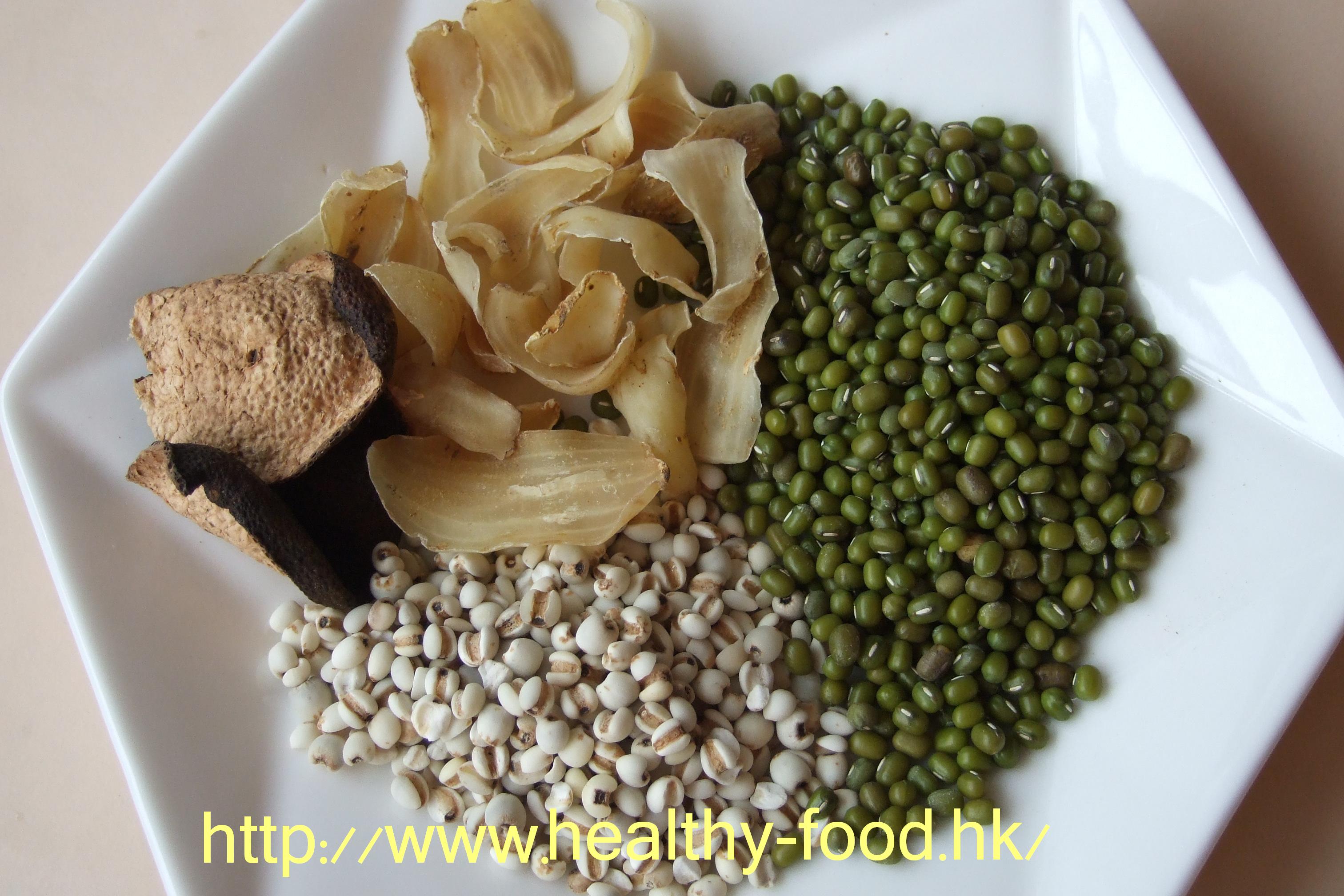 Mung Bean, Job's Tears and Lily Bulb Sweet Soup