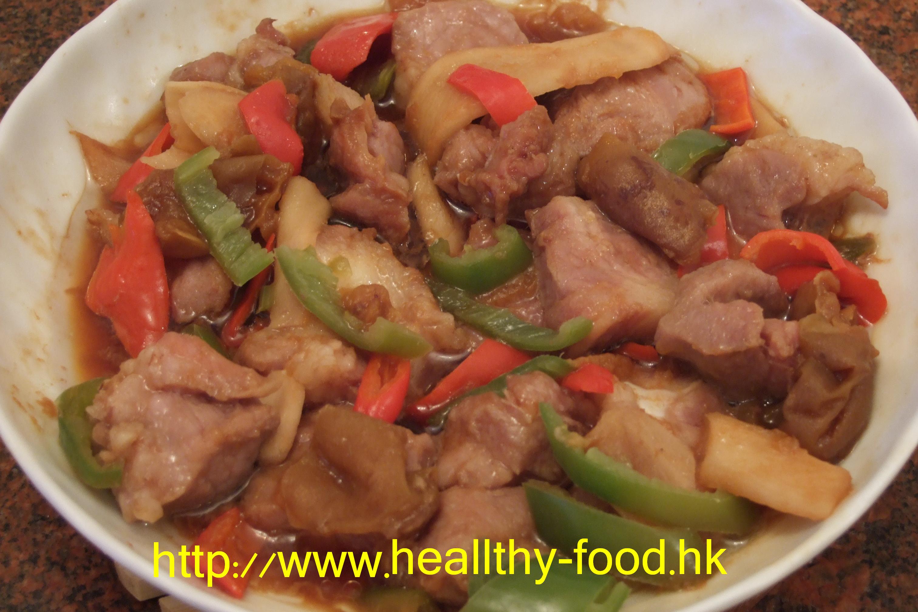 Steamed Ribs with Young Ginger and Sour Plum (zi jiang suan mei zheng pai gu)