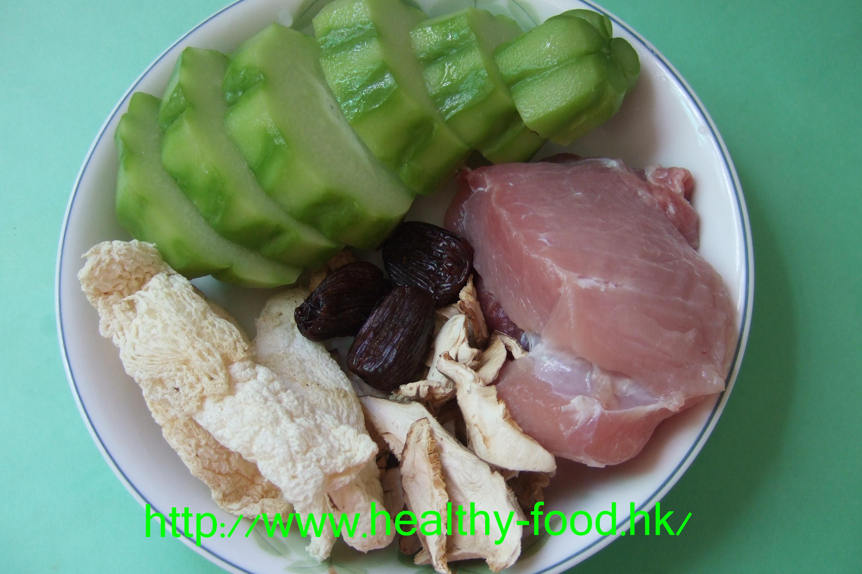 Chayote, Shiitake and Bamboo Fungus Soup