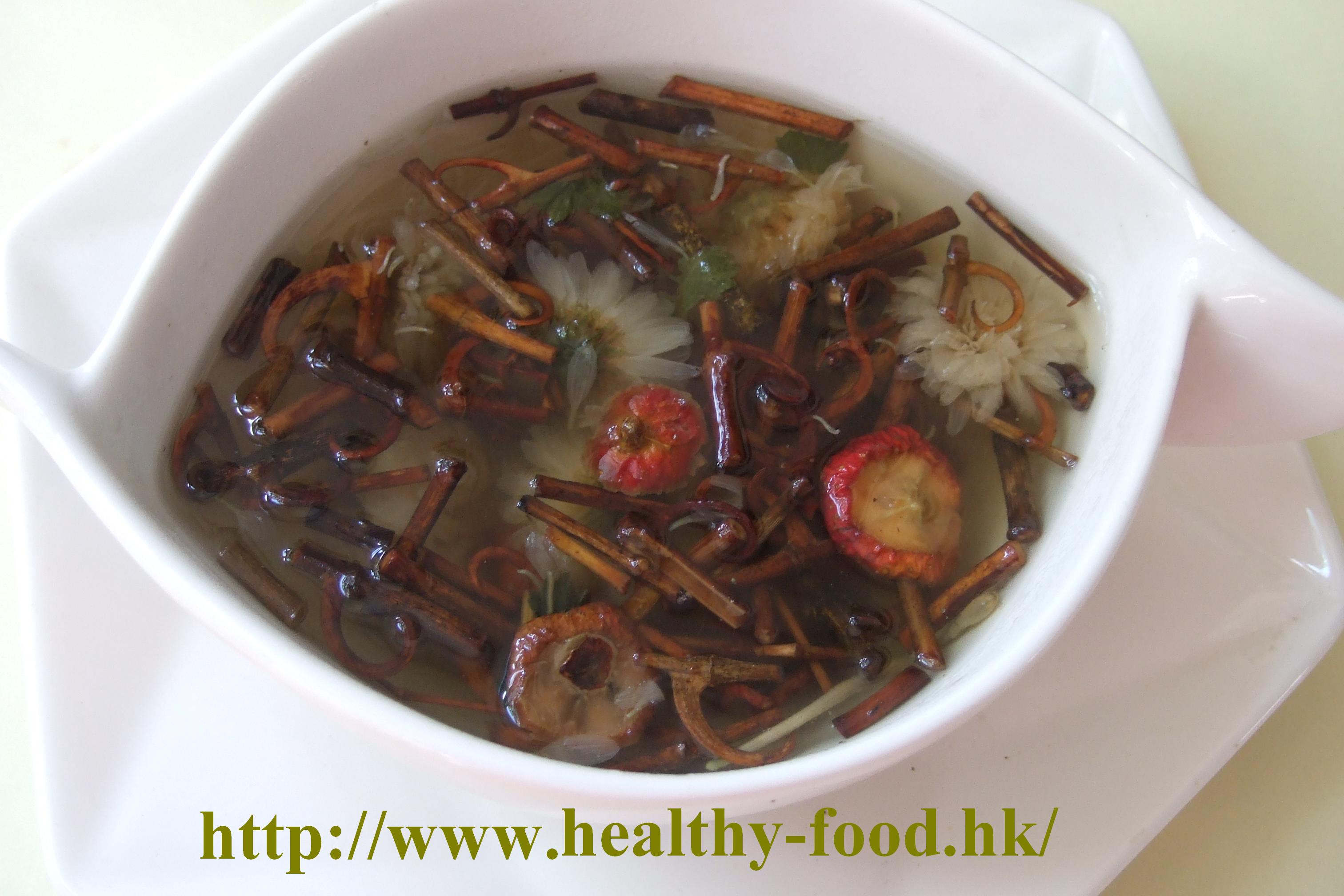 Gambir Vine, Chrysanthemum and Hawthorn Tea