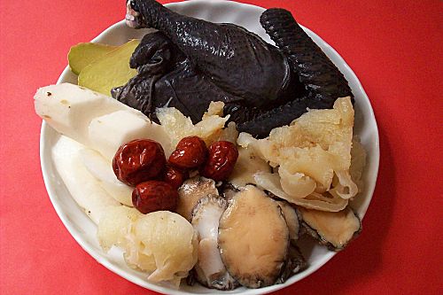 Fresh Chinese Yam, Baby Abalone, and Fish Maw Soup