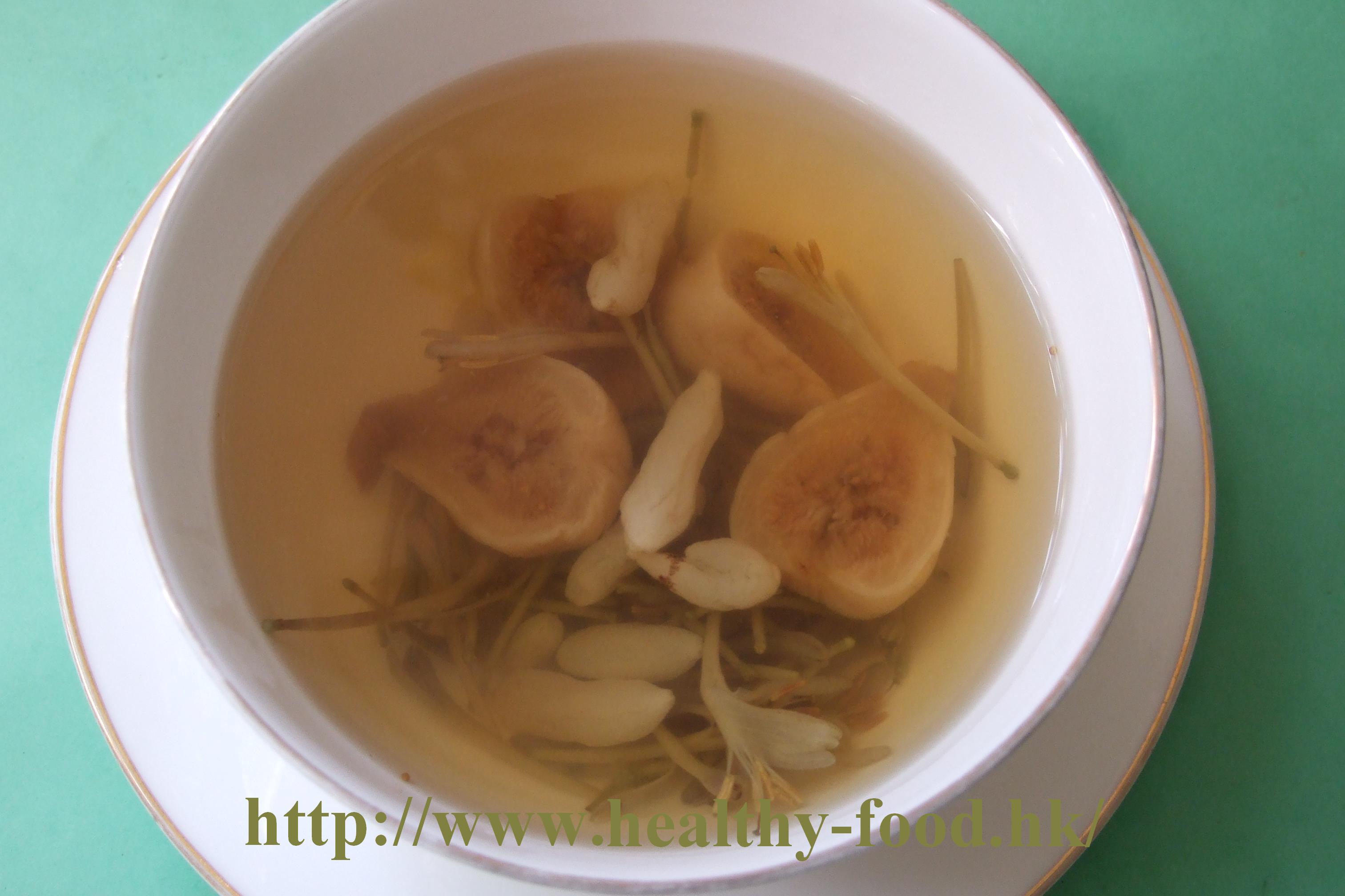 Honeysuckle, Mai Dong and Fig Tea