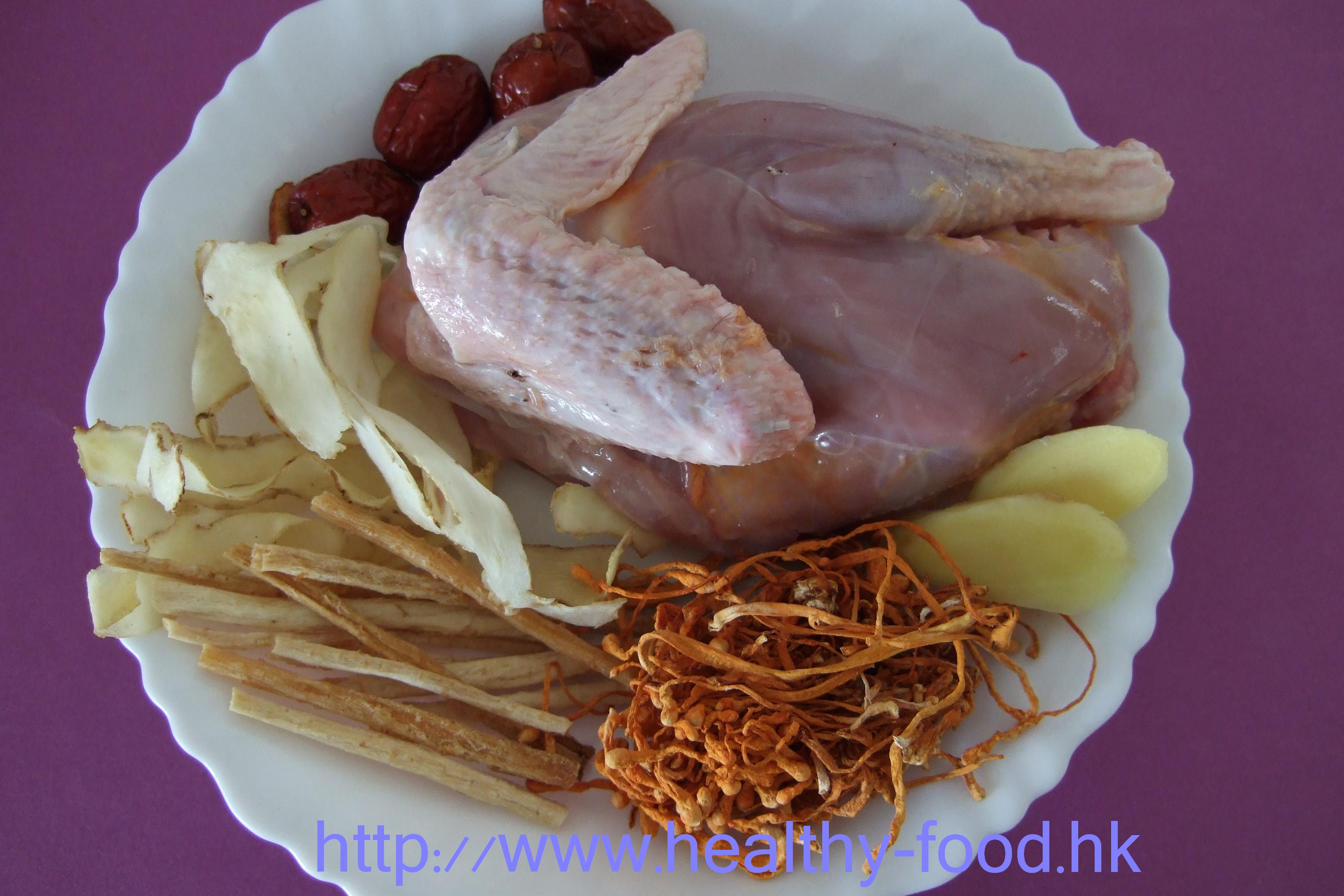 Cordyceps Flower, Sha Shen, Yu Zhu and Partridge Soup