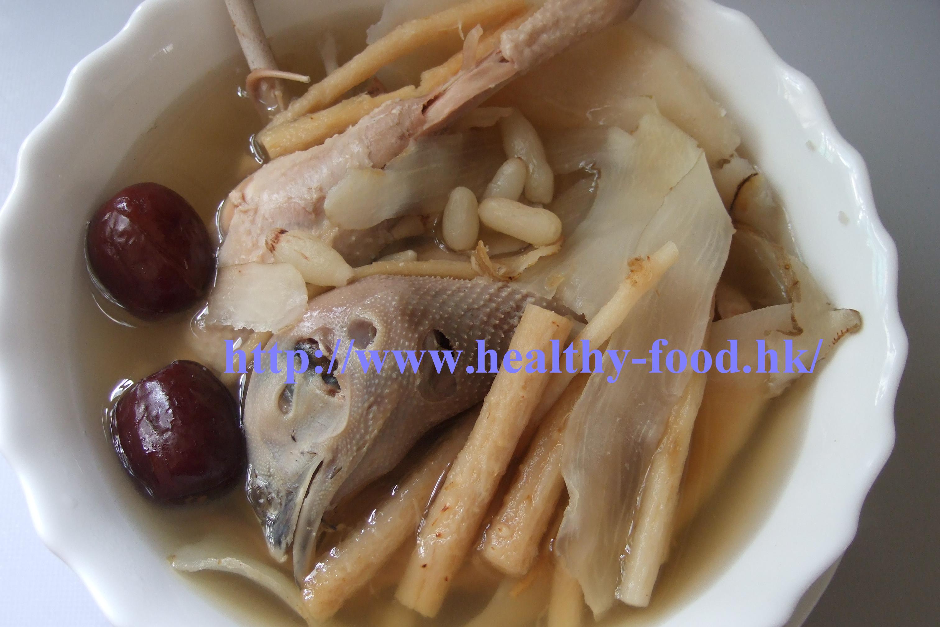 Chinese Yam, Solomon's Seal, Ophiopogon and Partridge Soup