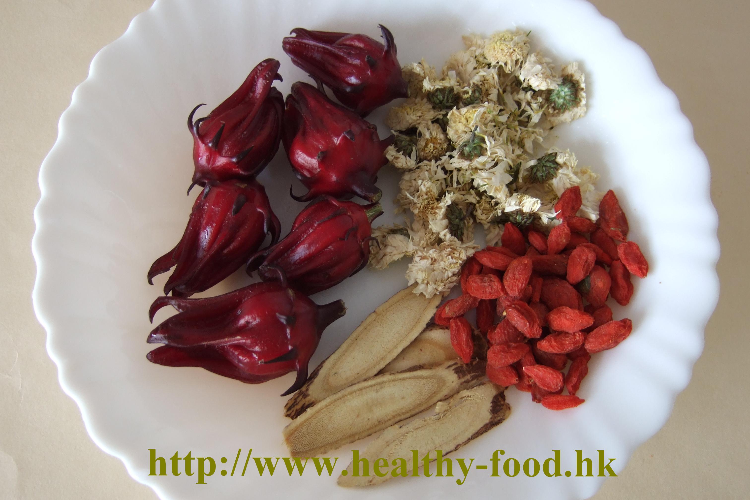 Roselle, Licorice, Goji and Chrysanthemum Tea