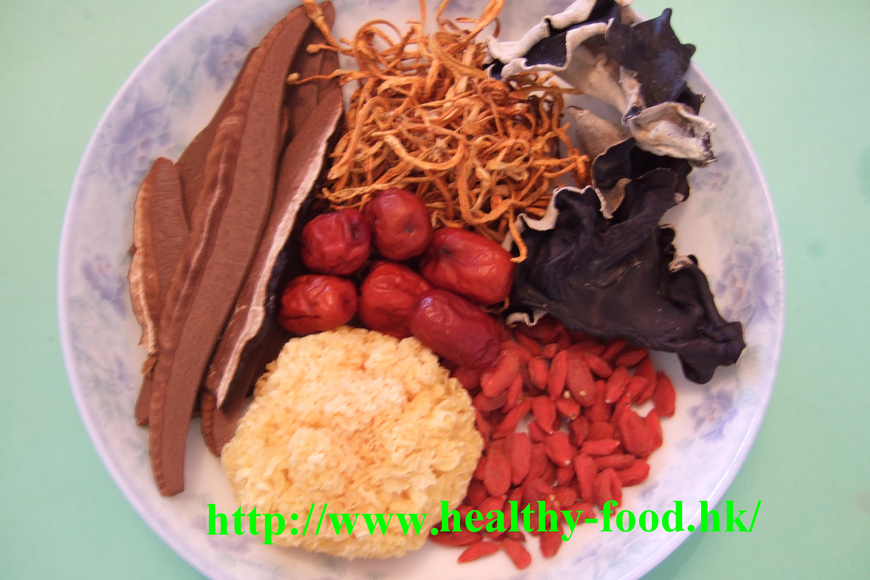 Cordyceps Flower, Lingzhi, Snow Fungus and Wood Ear Soup