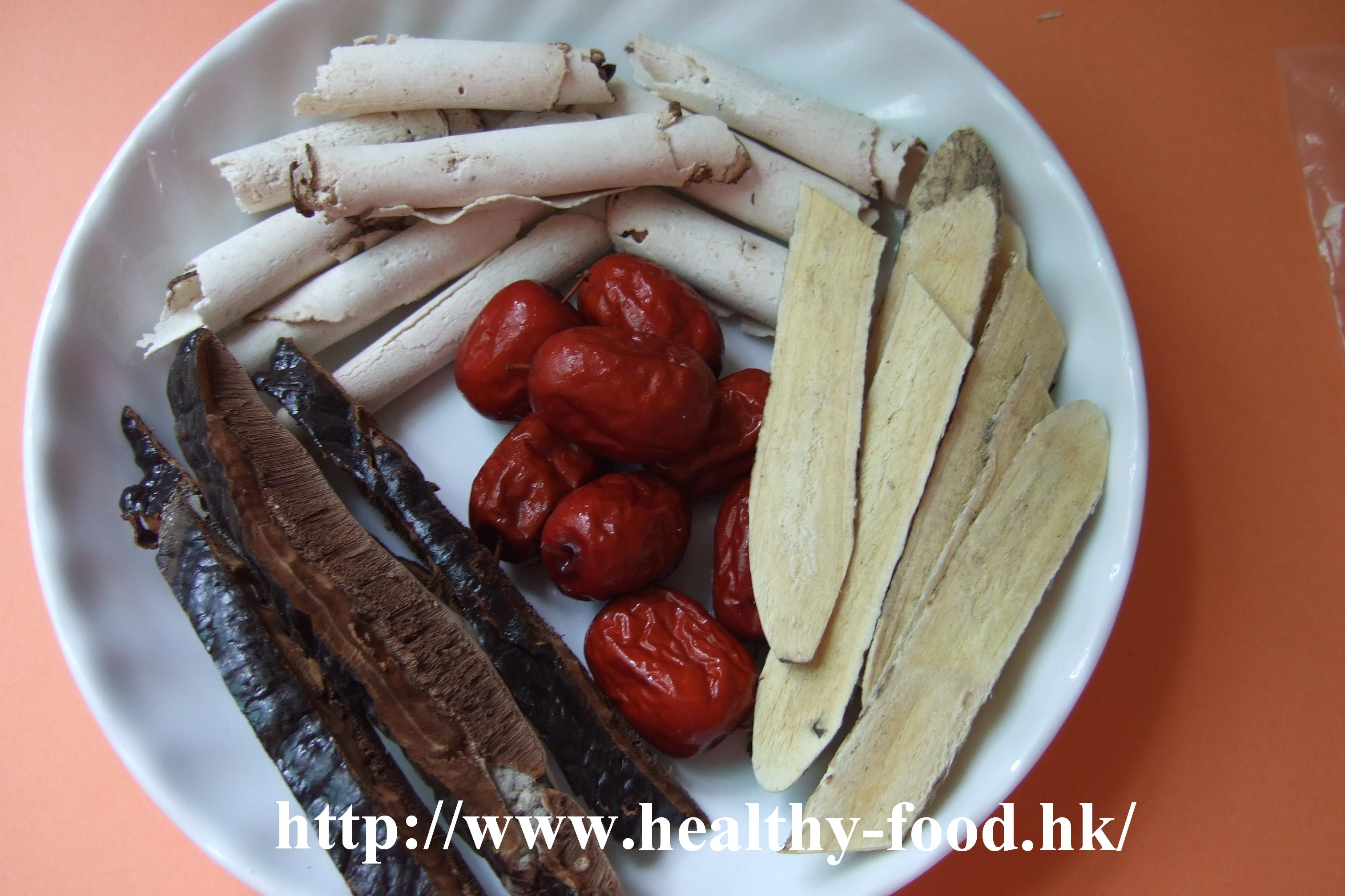 Lingzhi, Astragalus and Poria Soup