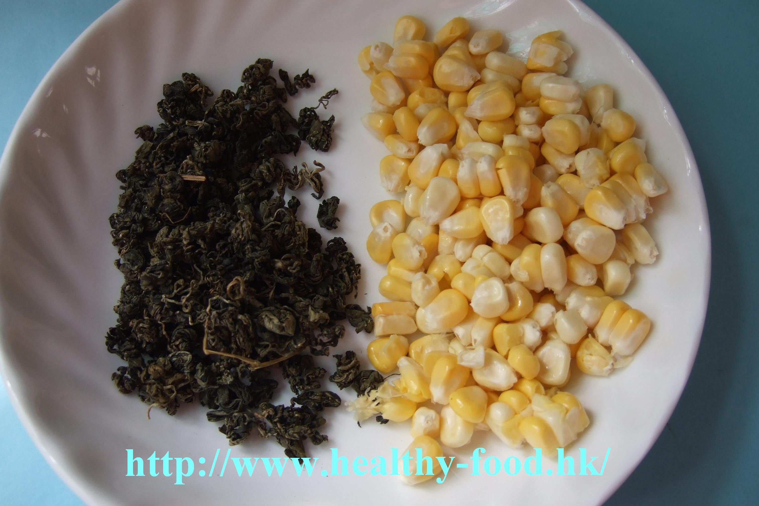 Jiaogulan (Gynostemma) and Corn Kernel Soup