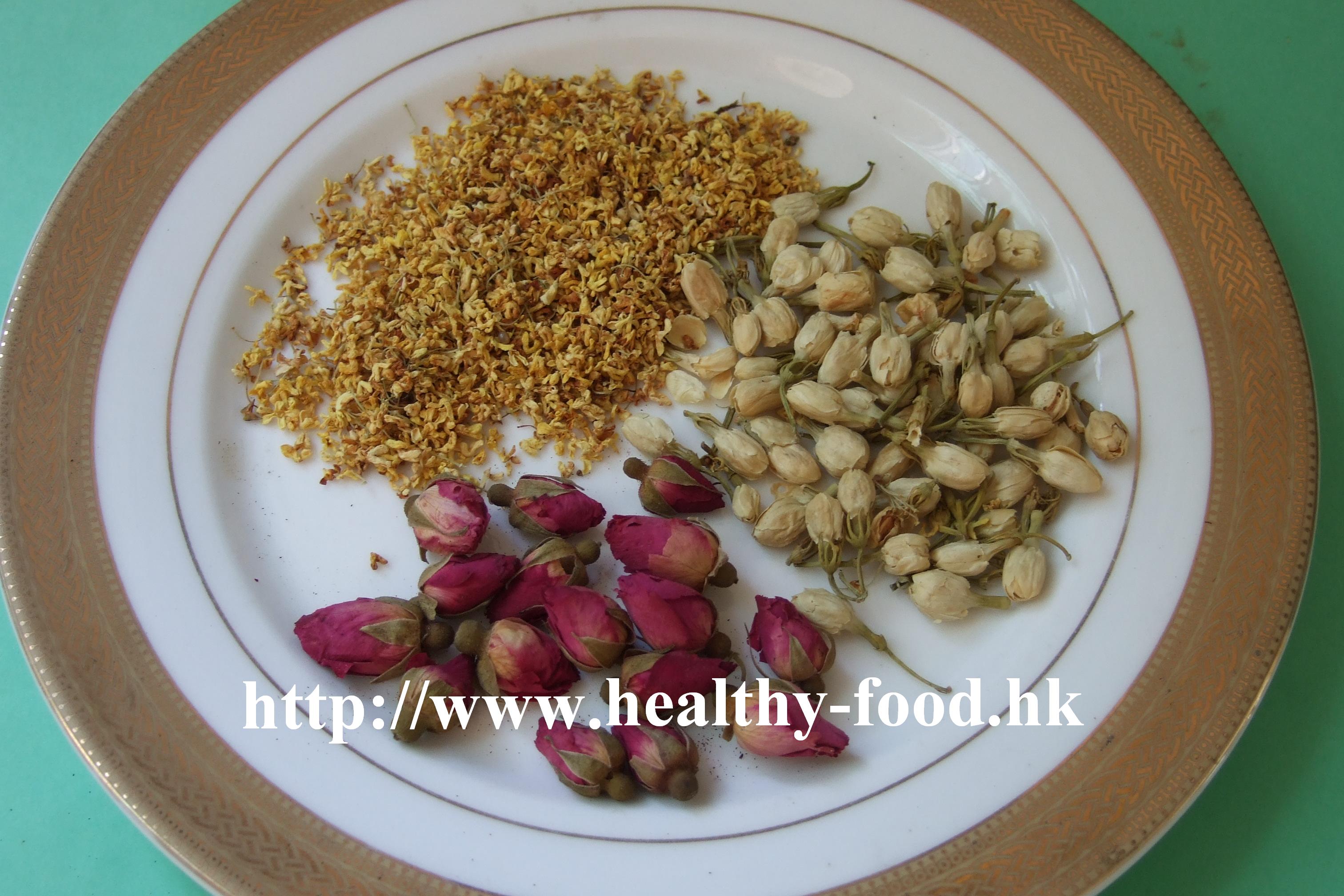 Rose, Jasmine and Osmanthus Flower Tea