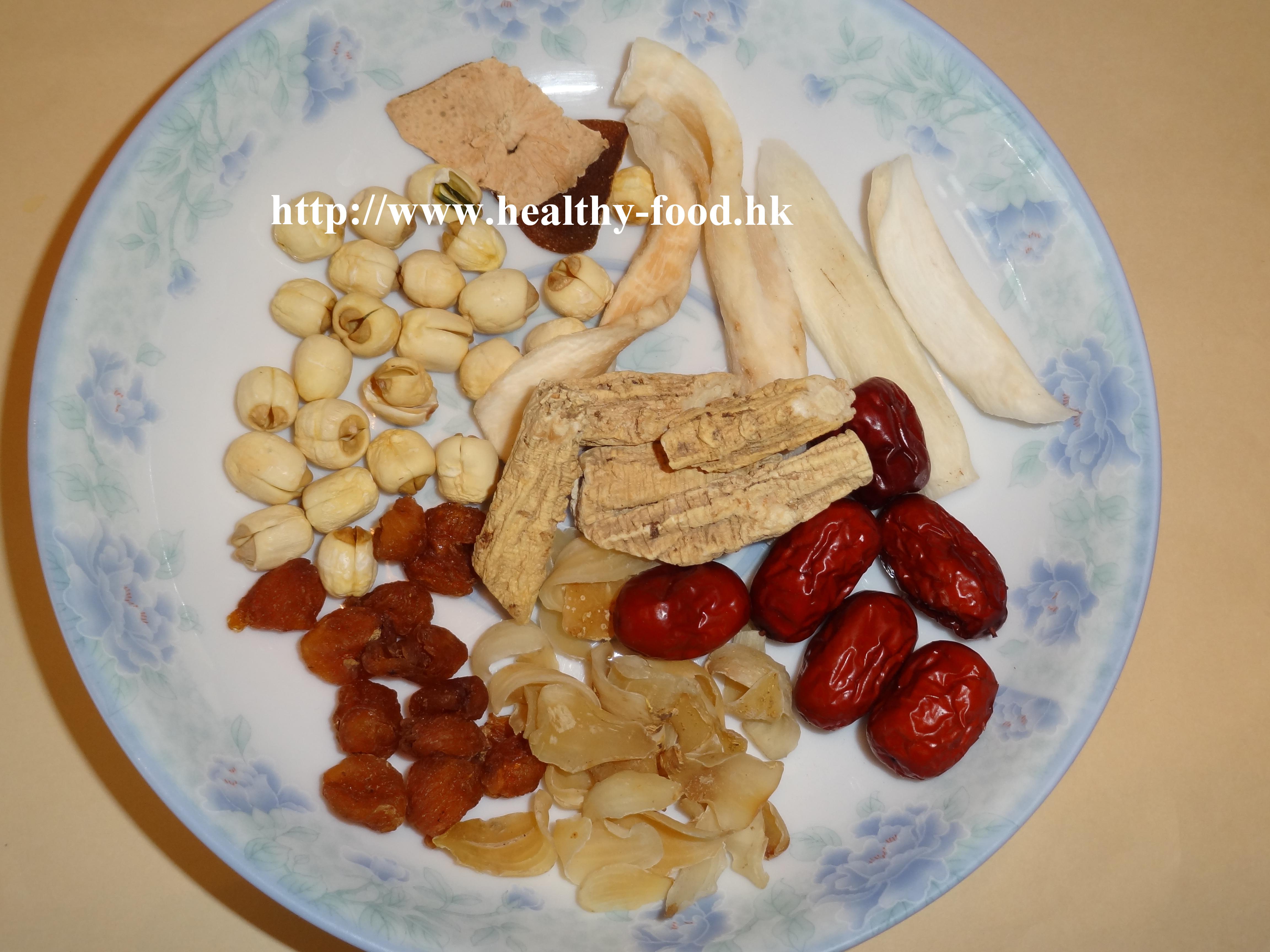 Chinese Yam, Lotus Seed, Lily Bulb, Codonopsis and Longan Soup